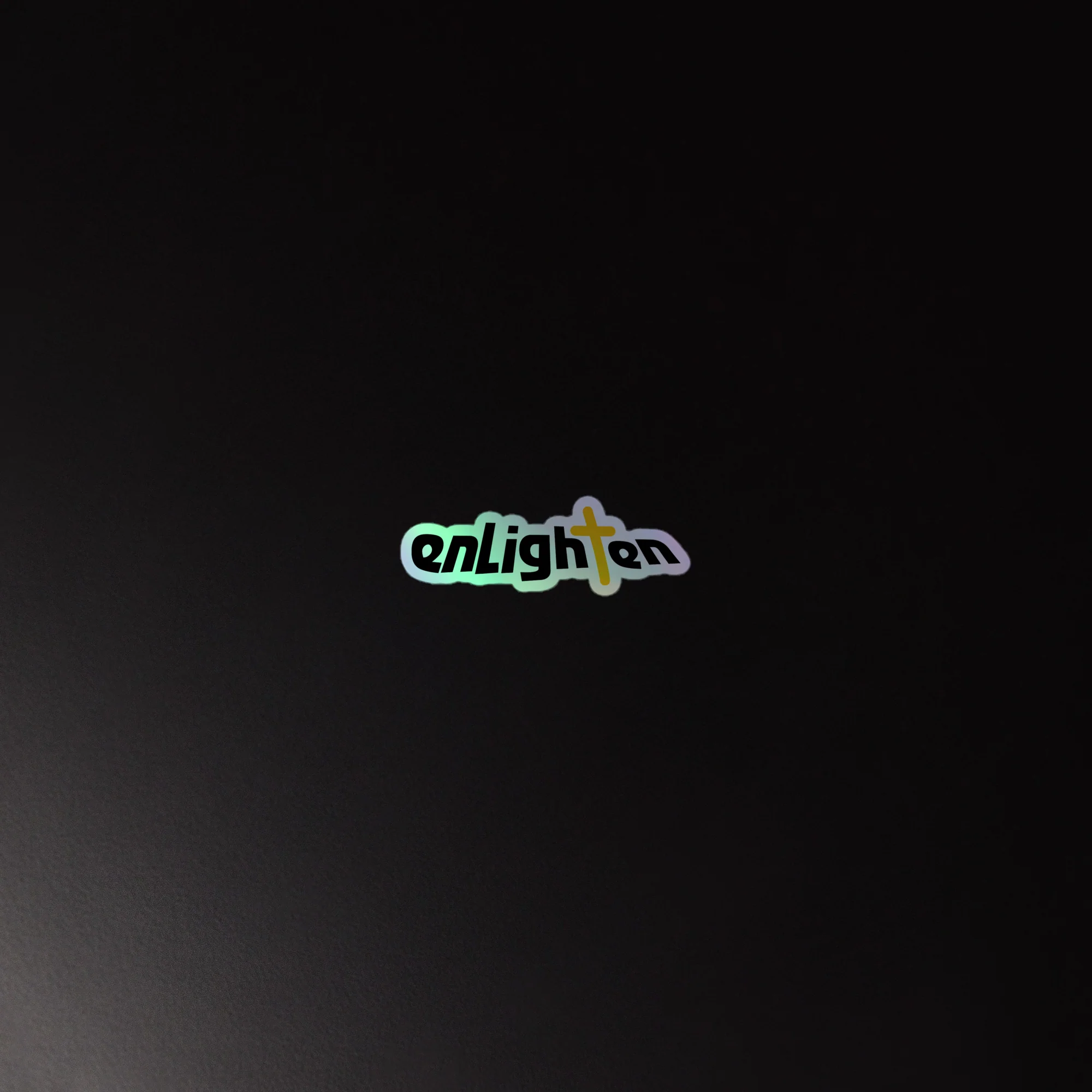 Enlighten: Holographic Sticker - Image 4