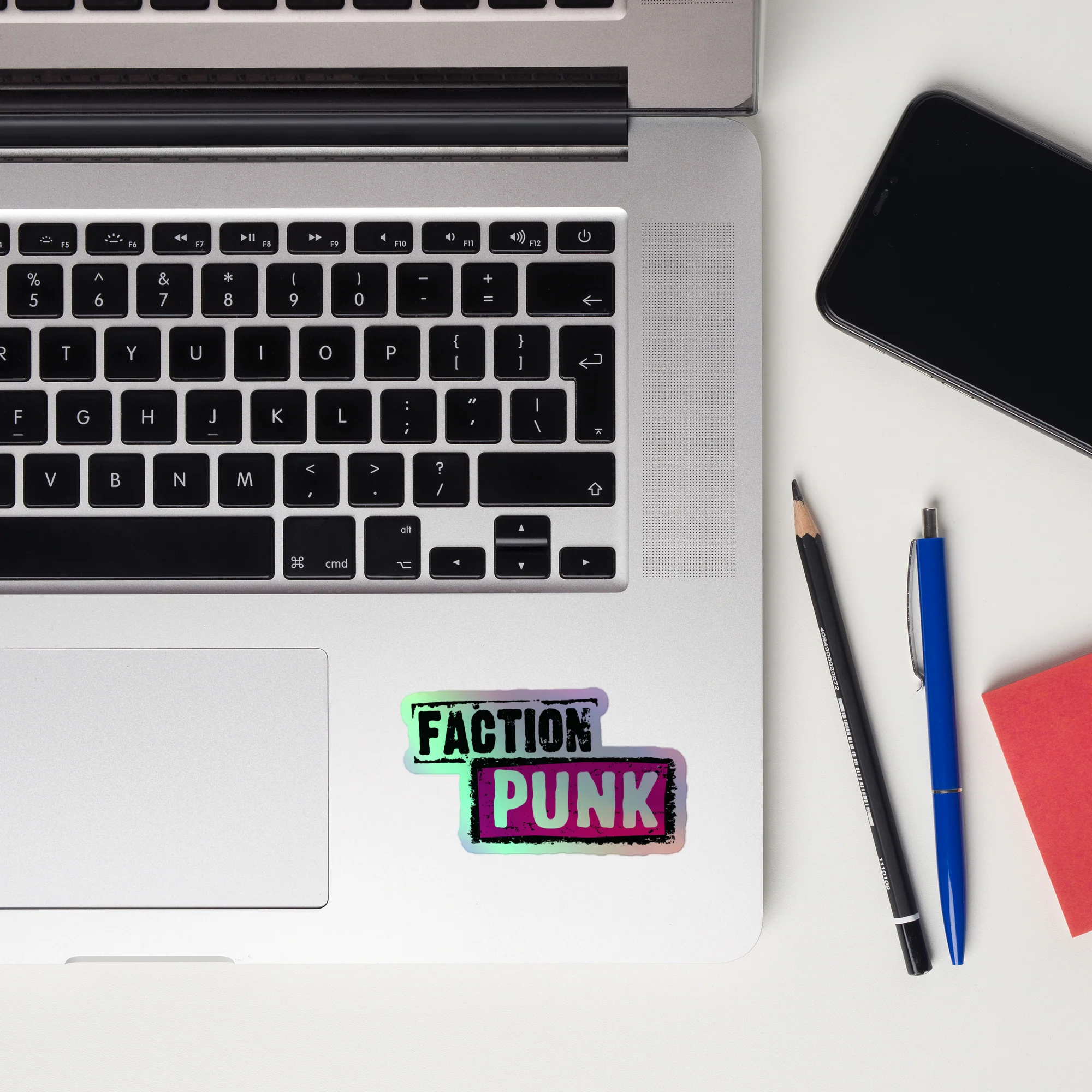 Faction Punk: Holographic Sticker - Image 2