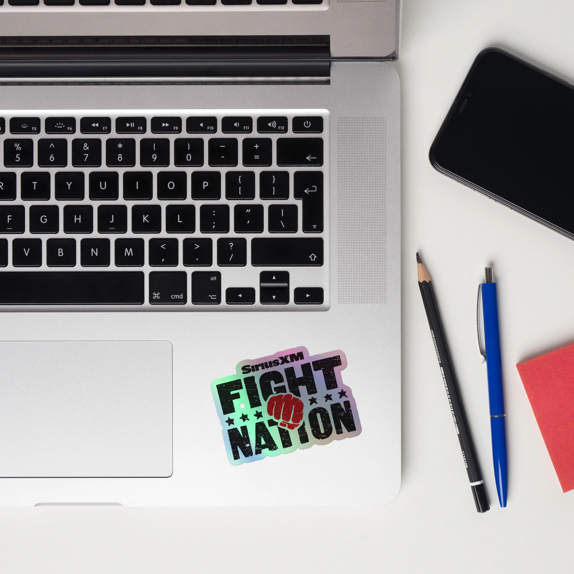 Fight Nation: Holographic Sticker - Image 2