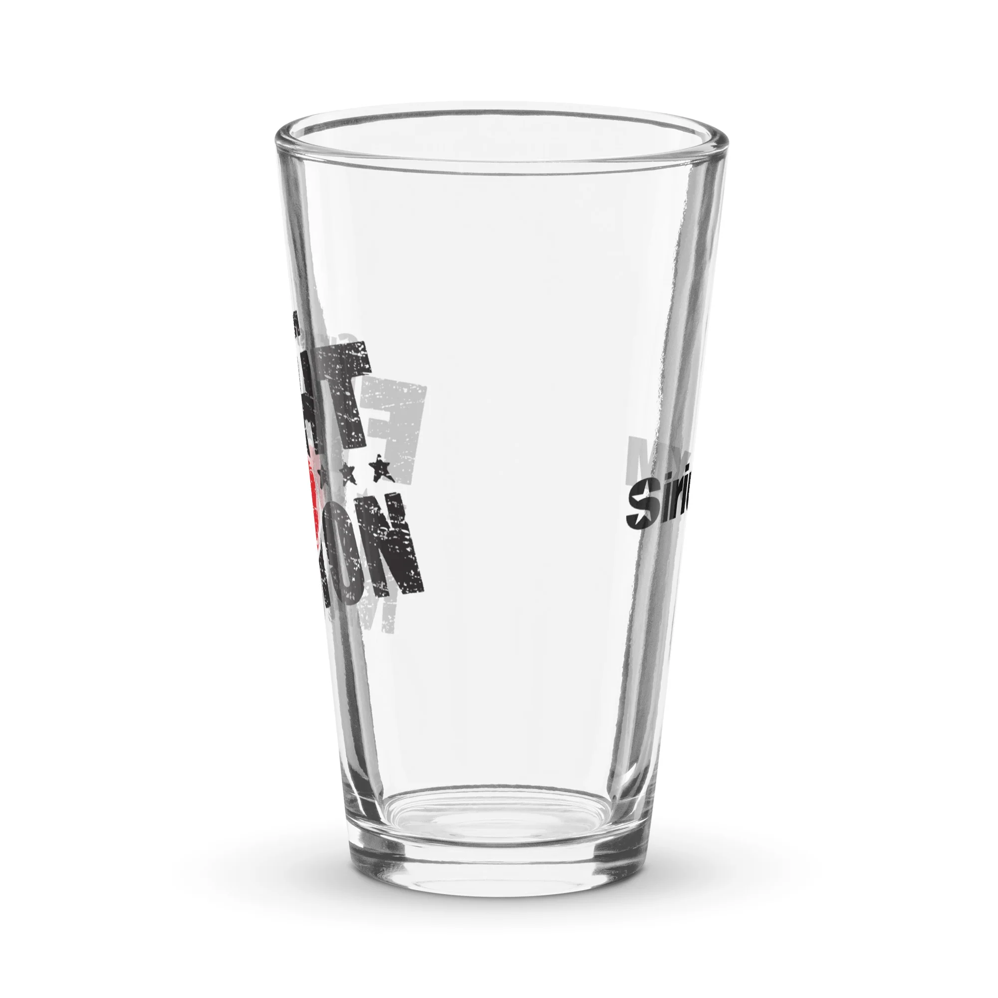 Fight Nation: Pint Glass - Image 3