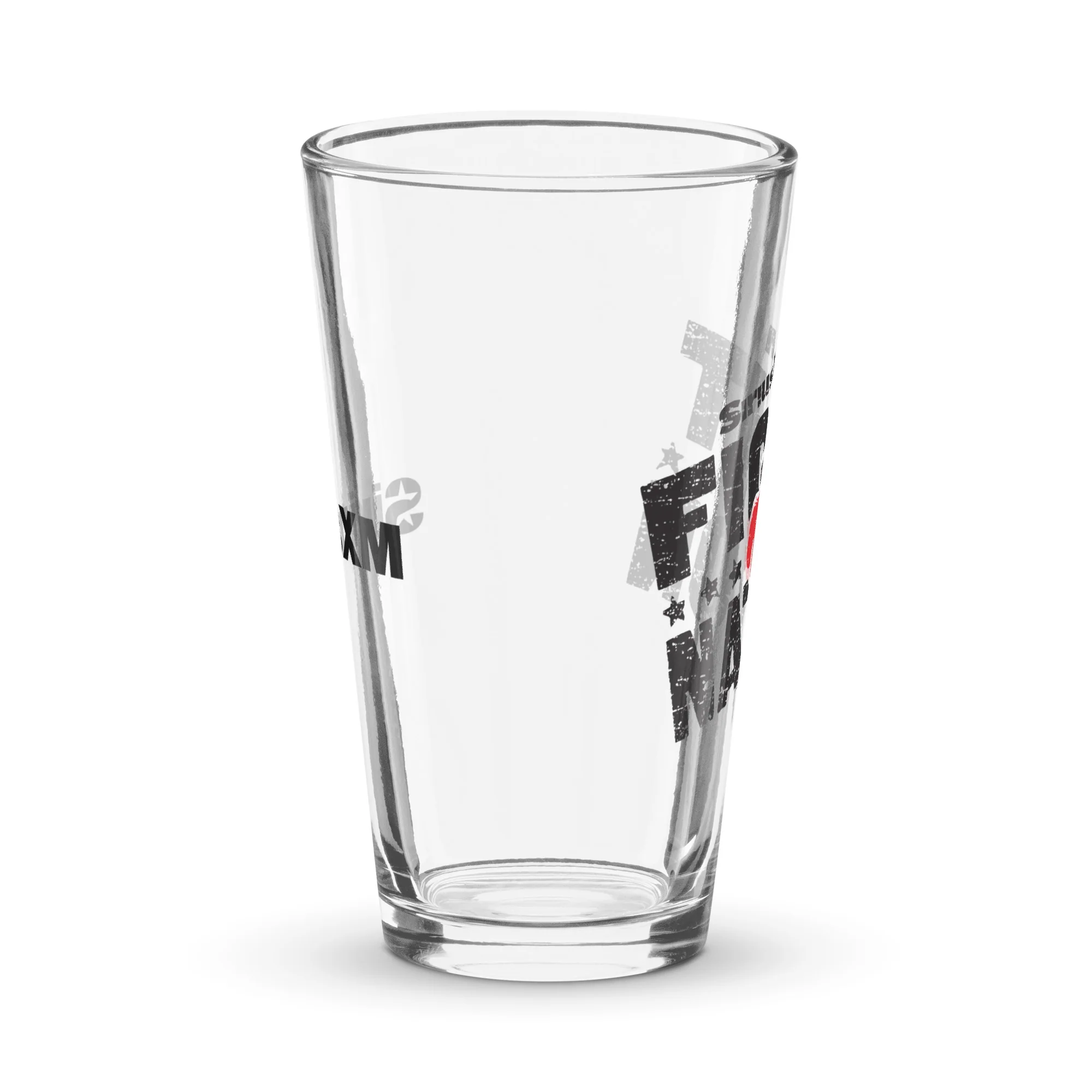Fight Nation: Pint Glass - Image 4