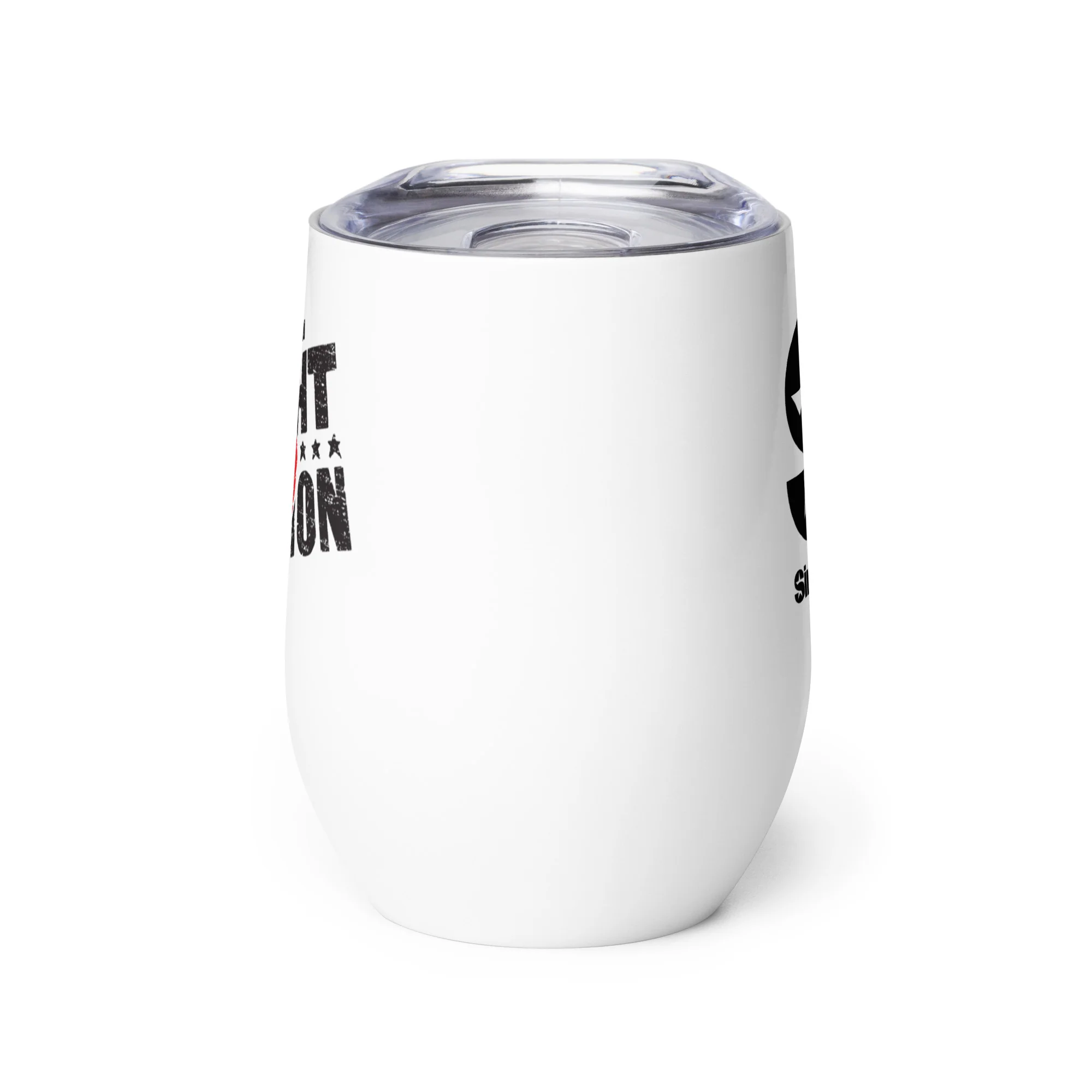 Fight Nation: Wine Tumbler - Image 3