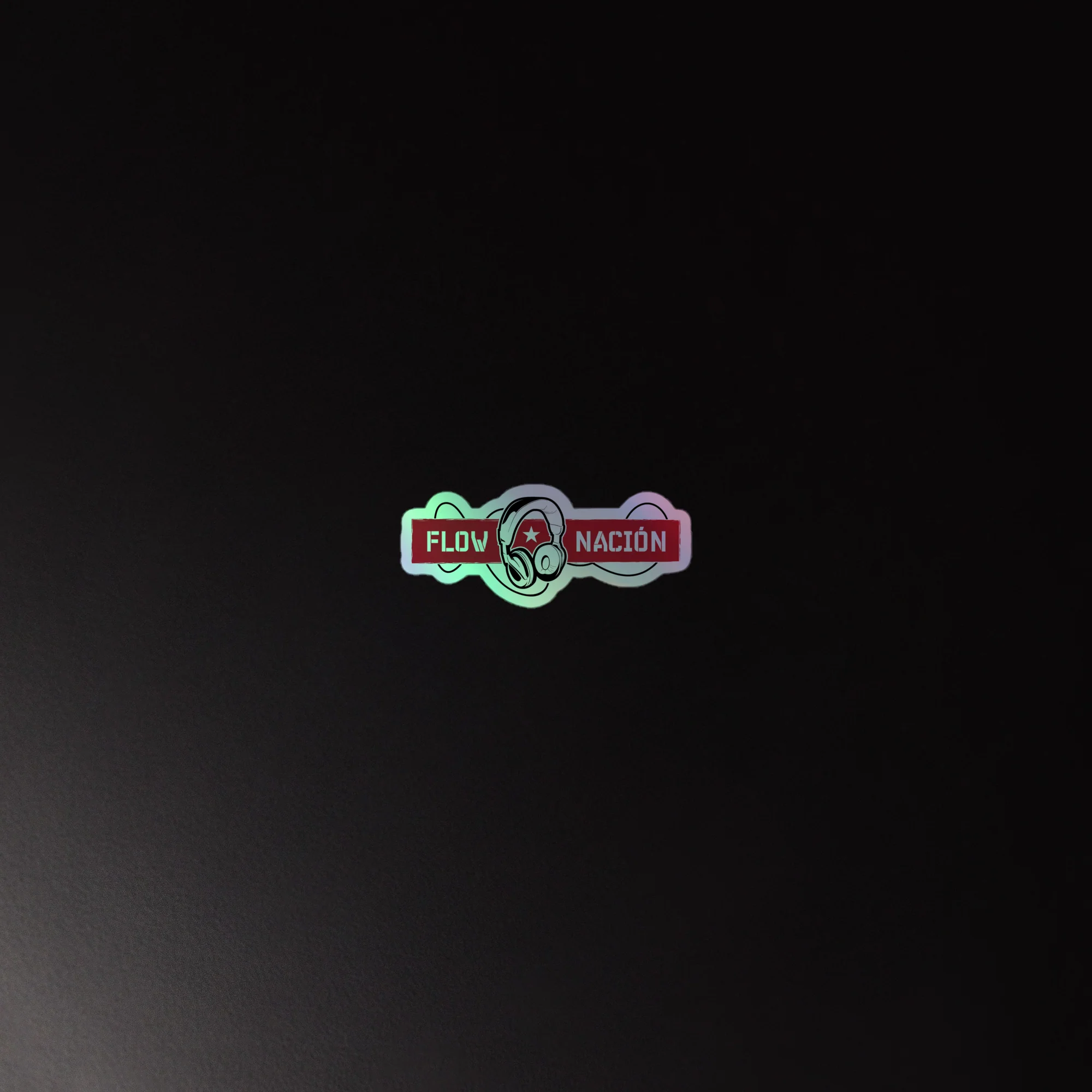 Flow Nacion: Holographic Sticker - Image 4