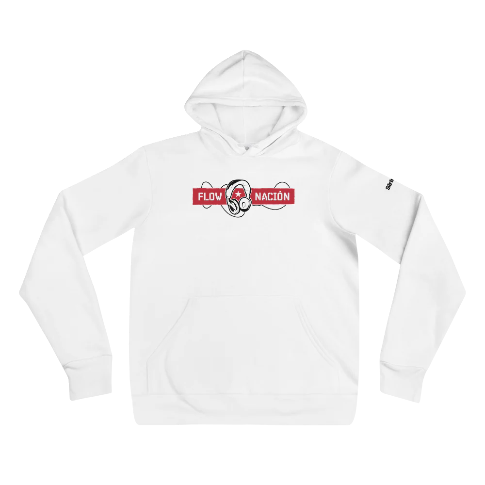 Flow Nacion: Hoodie (White) - Image 2