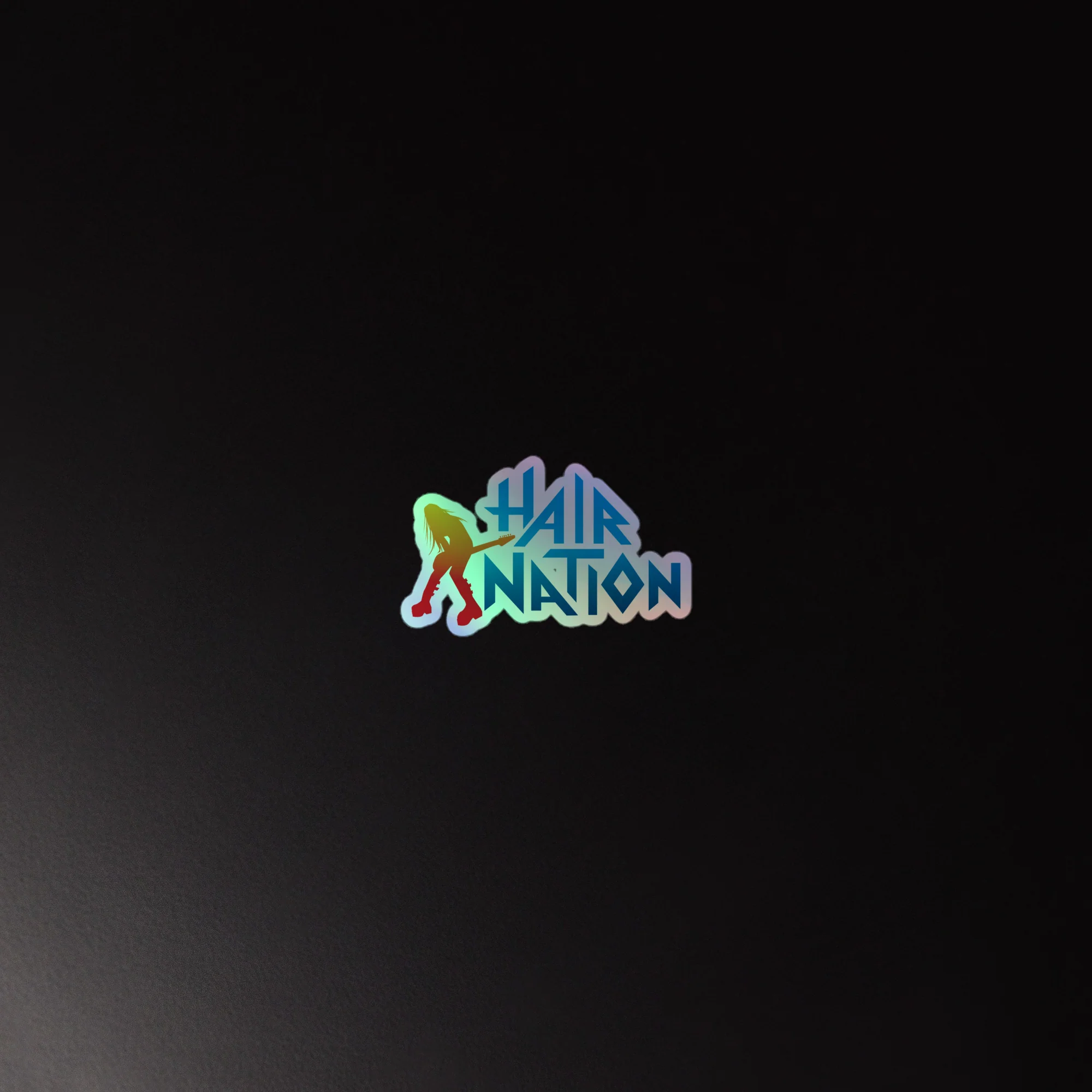 Hair Nation: Holographic Sticker - Image 4