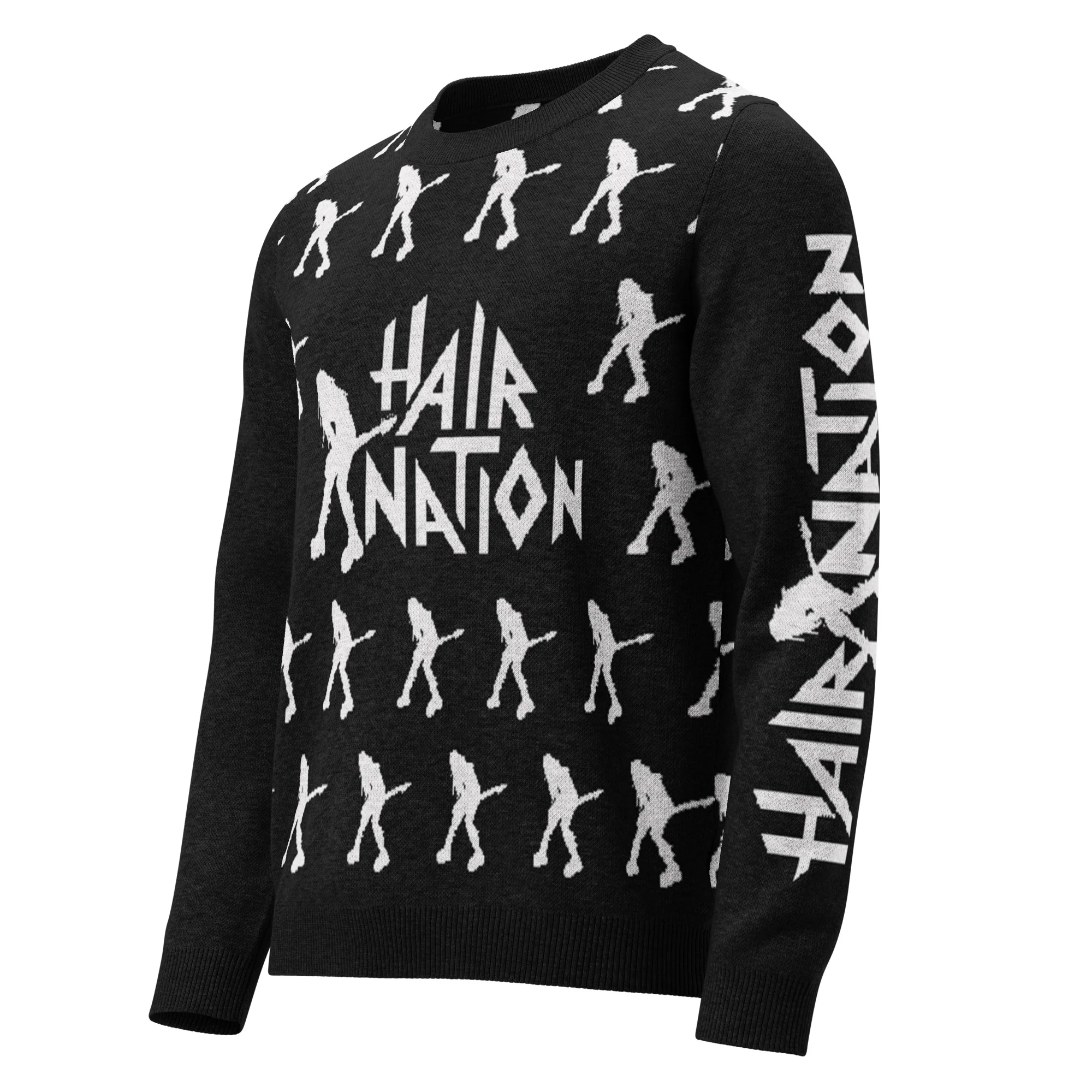 Hair Nation: REAL Knitted Midnight Sweater - Image 5