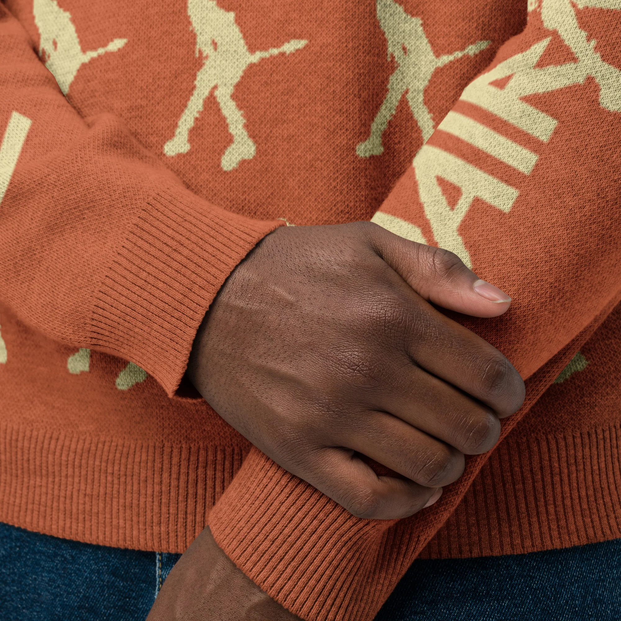 Hair Nation: REAL Knitted Rock Til Dawn Sweater - Image 4
