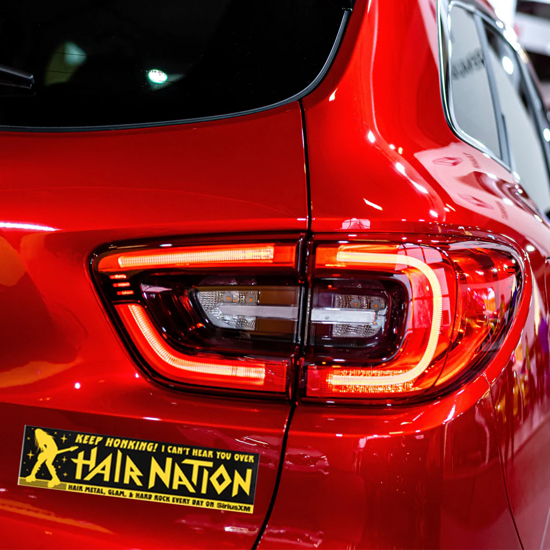 Hair Nation x Oxford Pennant: I Can't Hear You Bumper Sticker - Image 2