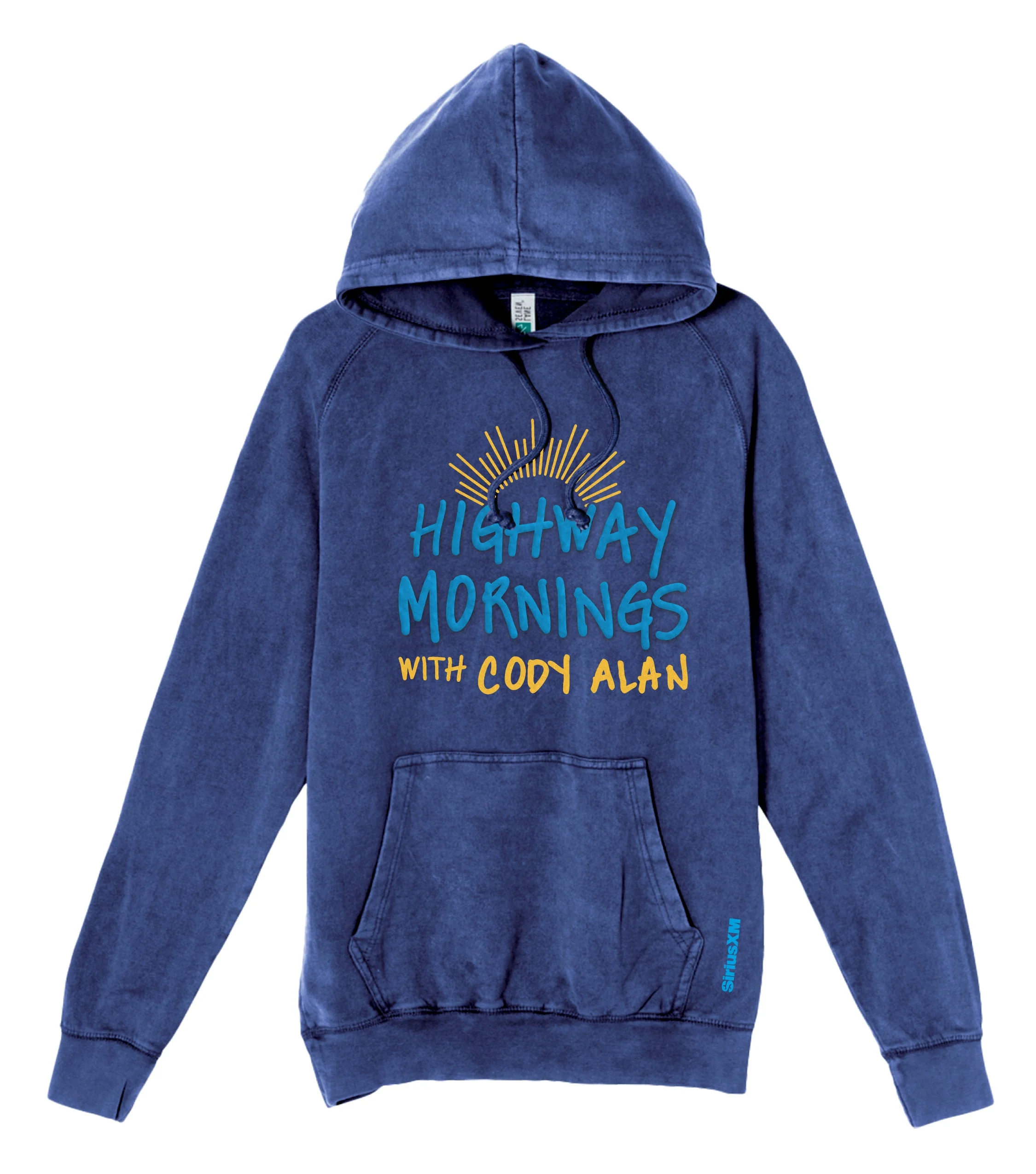 Highway Mornings with Cody Alan: Mineral Washed Hoodie - Image 3