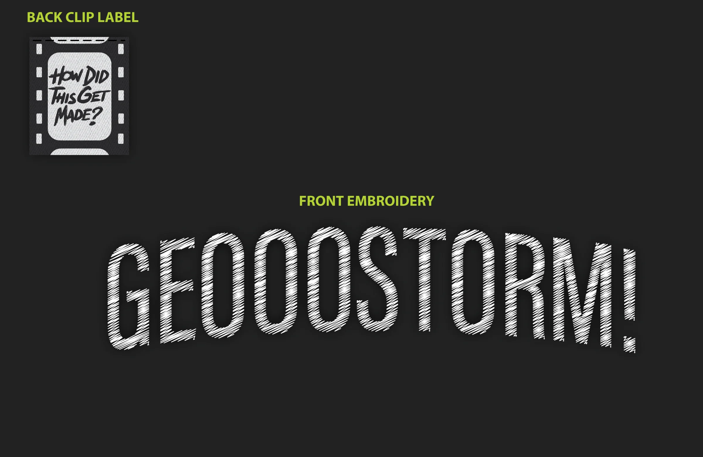 How Did This Get Made: Geooostorm! Hat - Image 3