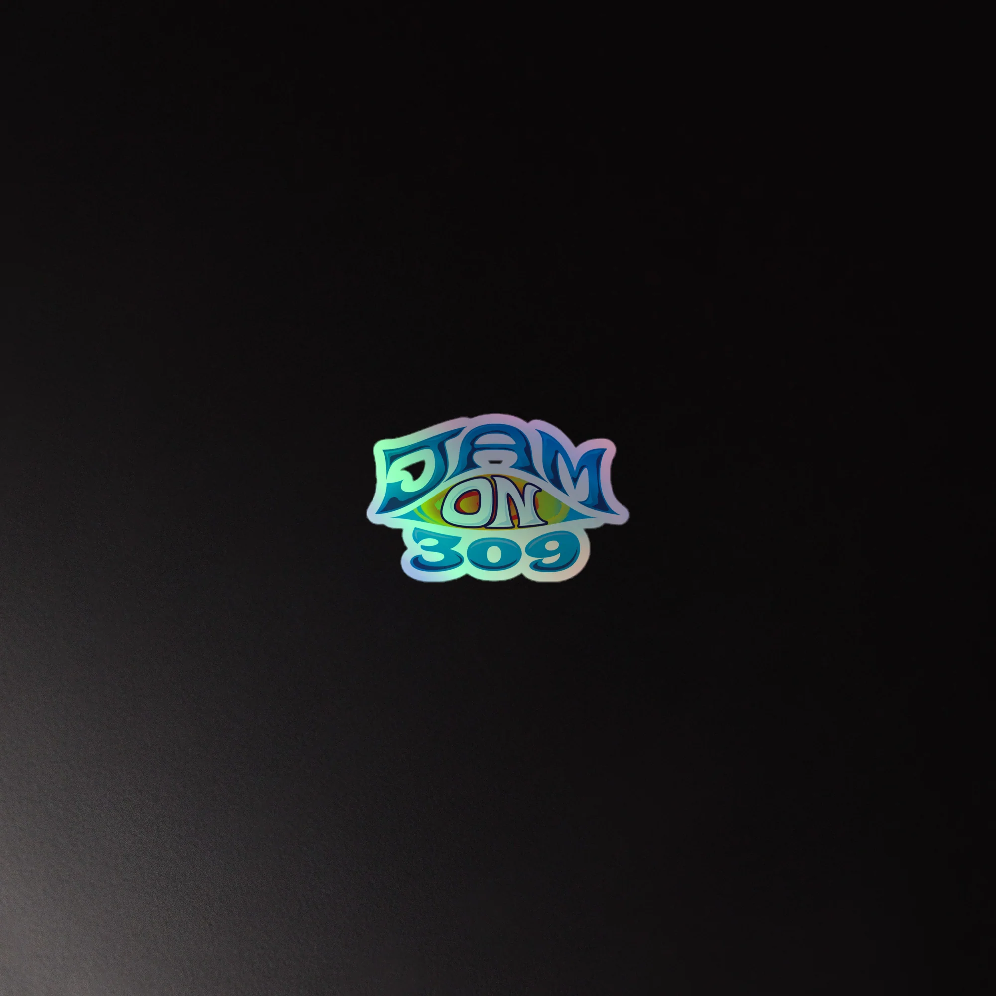 Jam on 309: Holographic Sticker - Image 4