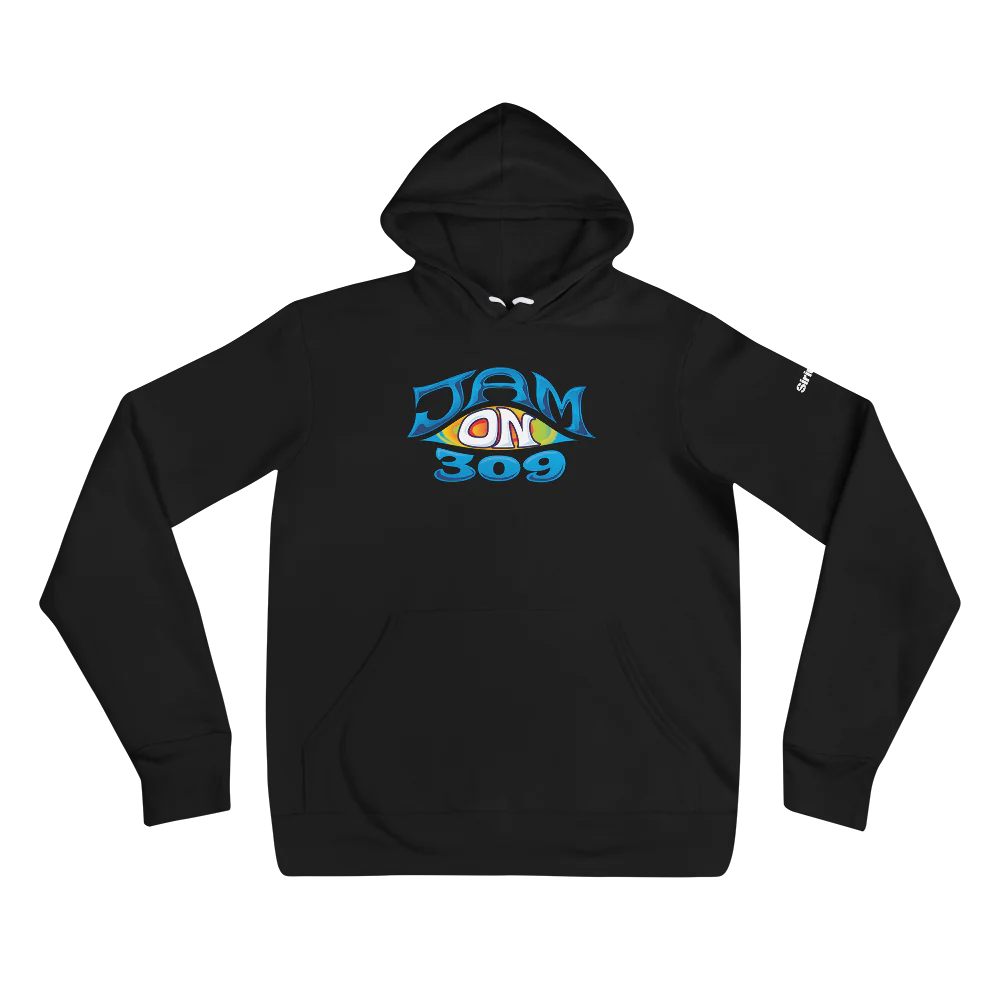 Jam on 309: Hoodie (Black) - Image 2