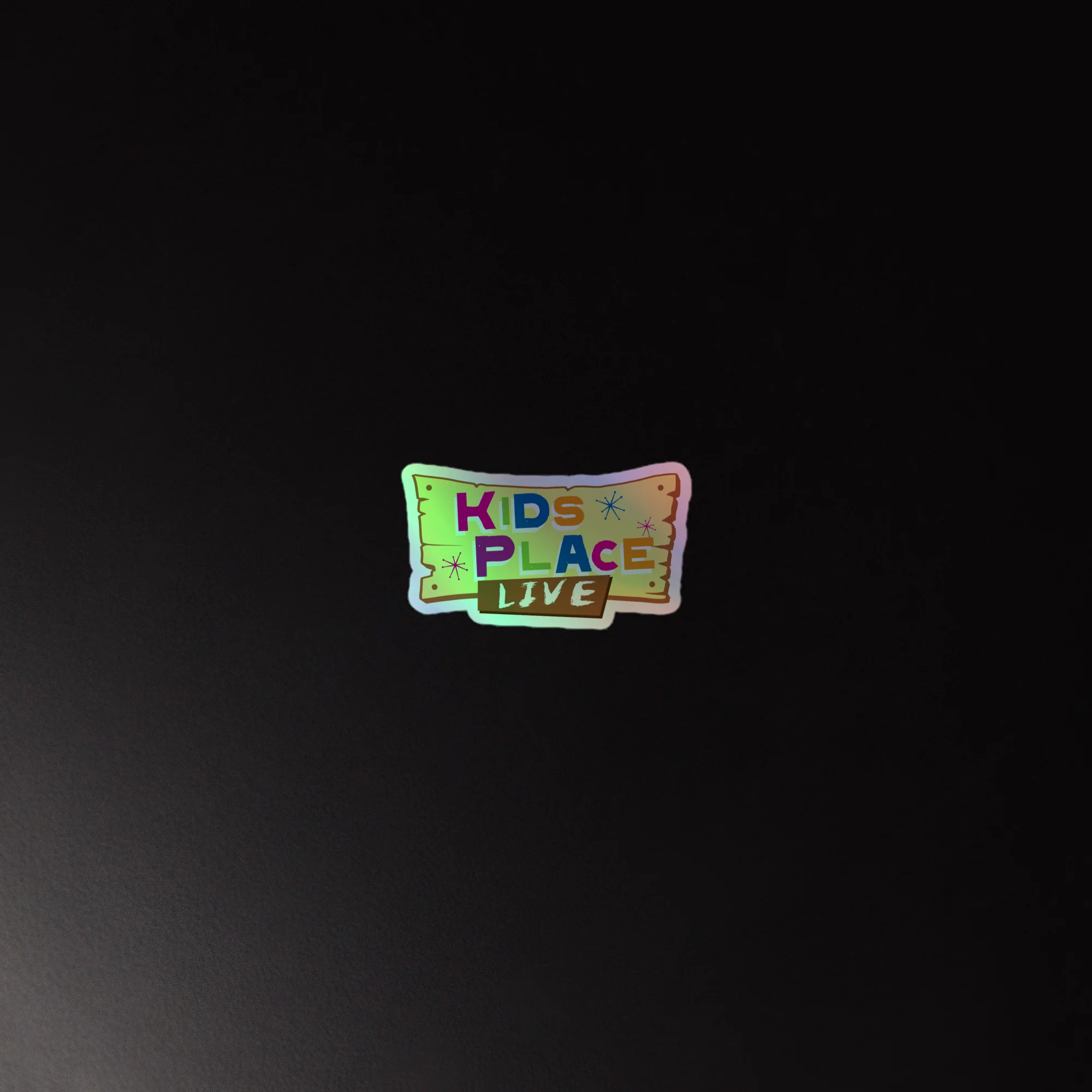 Kids Place Live: Holographic Sticker - Image 4