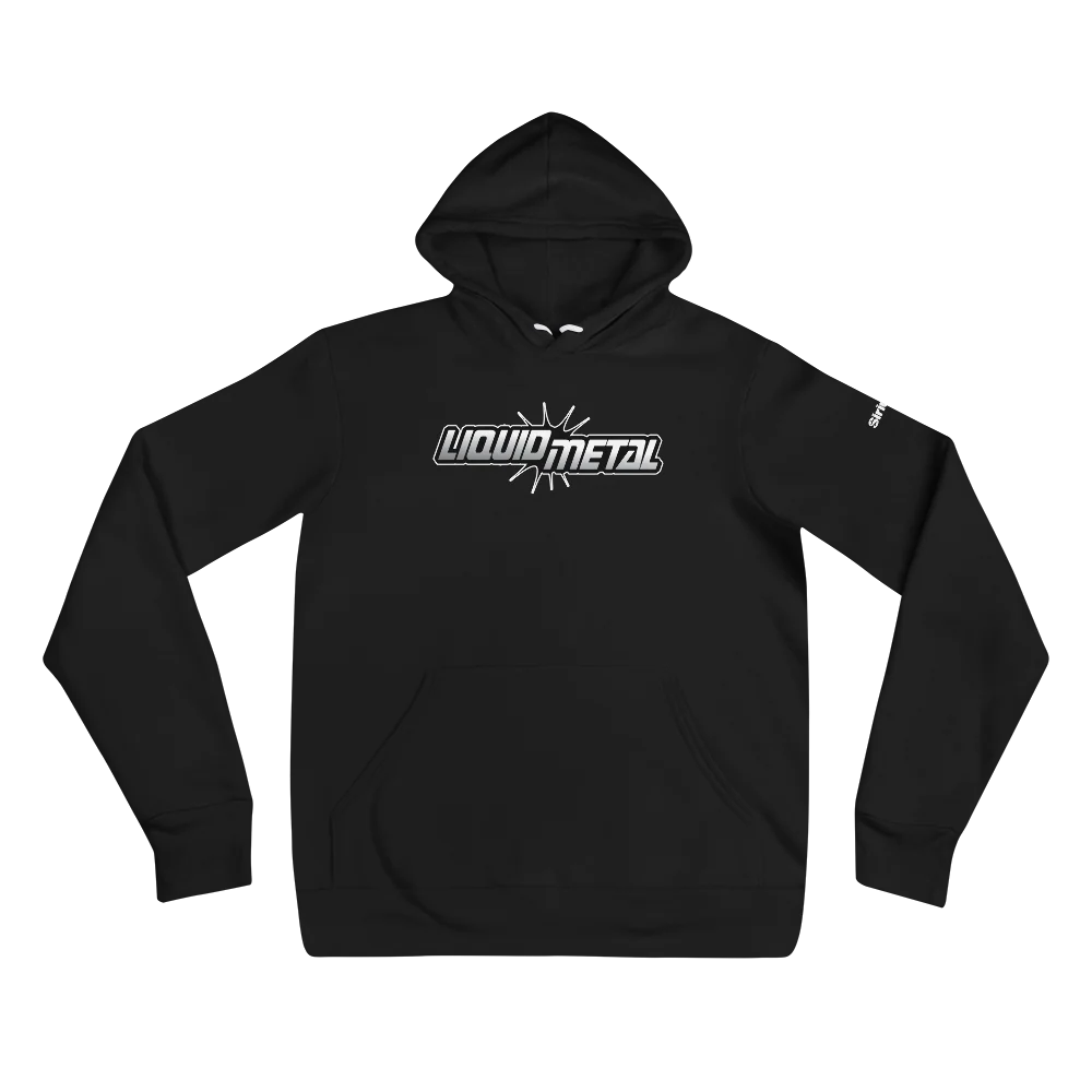 Liquid Metal: Hoodie (Black) - Image 2