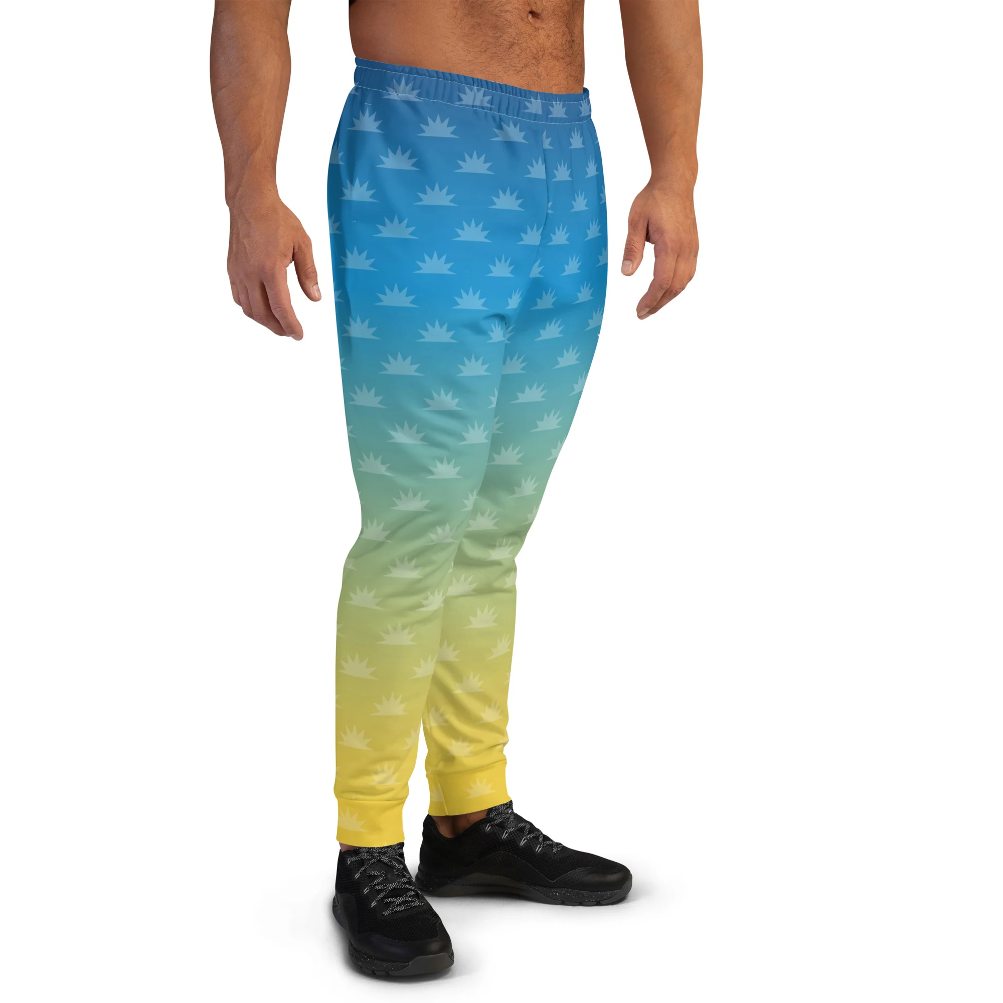Morning Mash Up: Yellow Ombre Joggers - Image 5