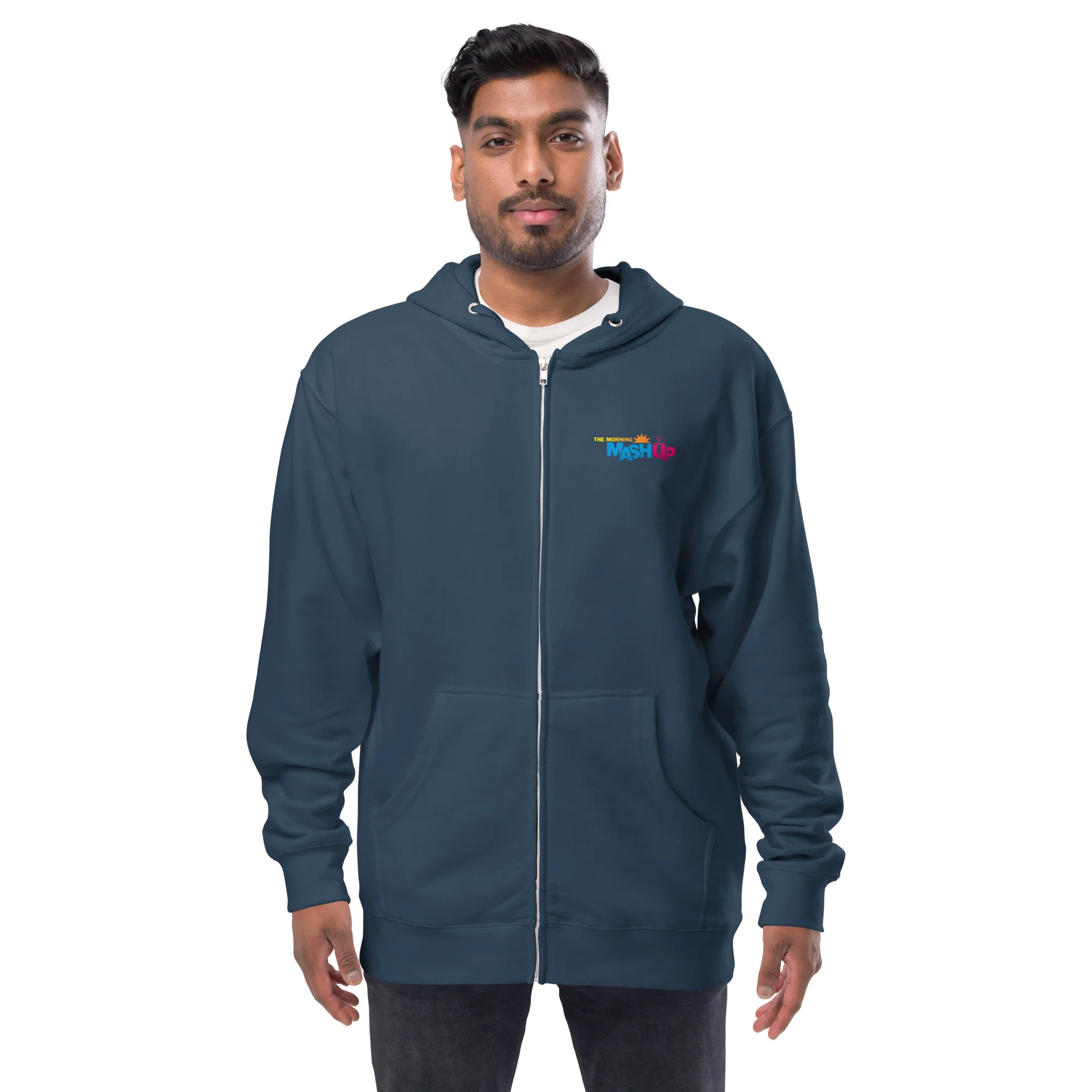 Morning Mash Up: Fleece Zip Hoodie - Image 3
