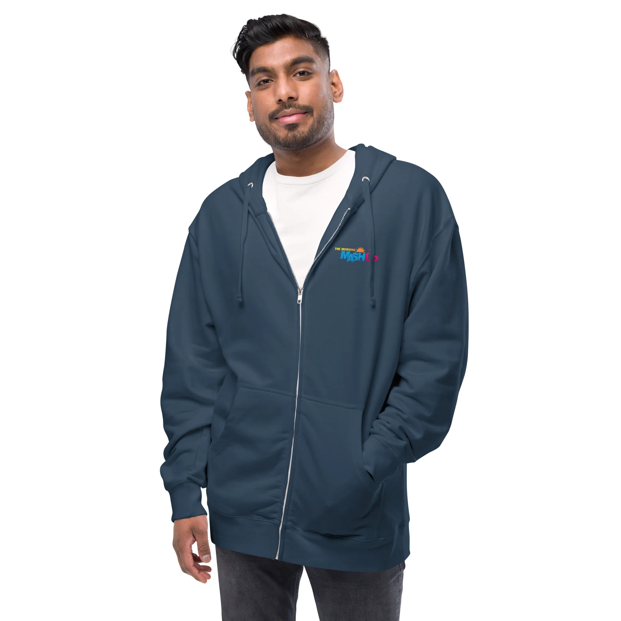 Morning Mash Up: Fleece Zip Hoodie - Image 4