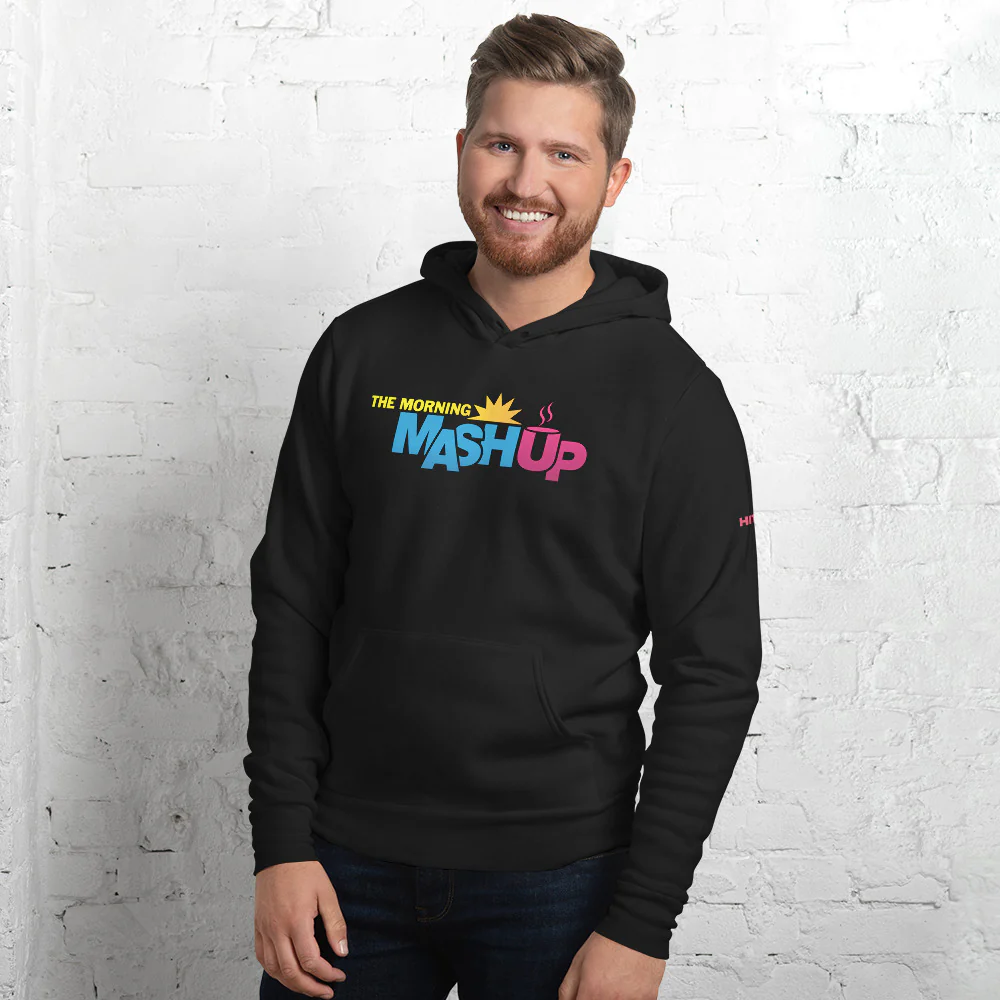 Morning Mash Up: Black Hoodie - Image 2