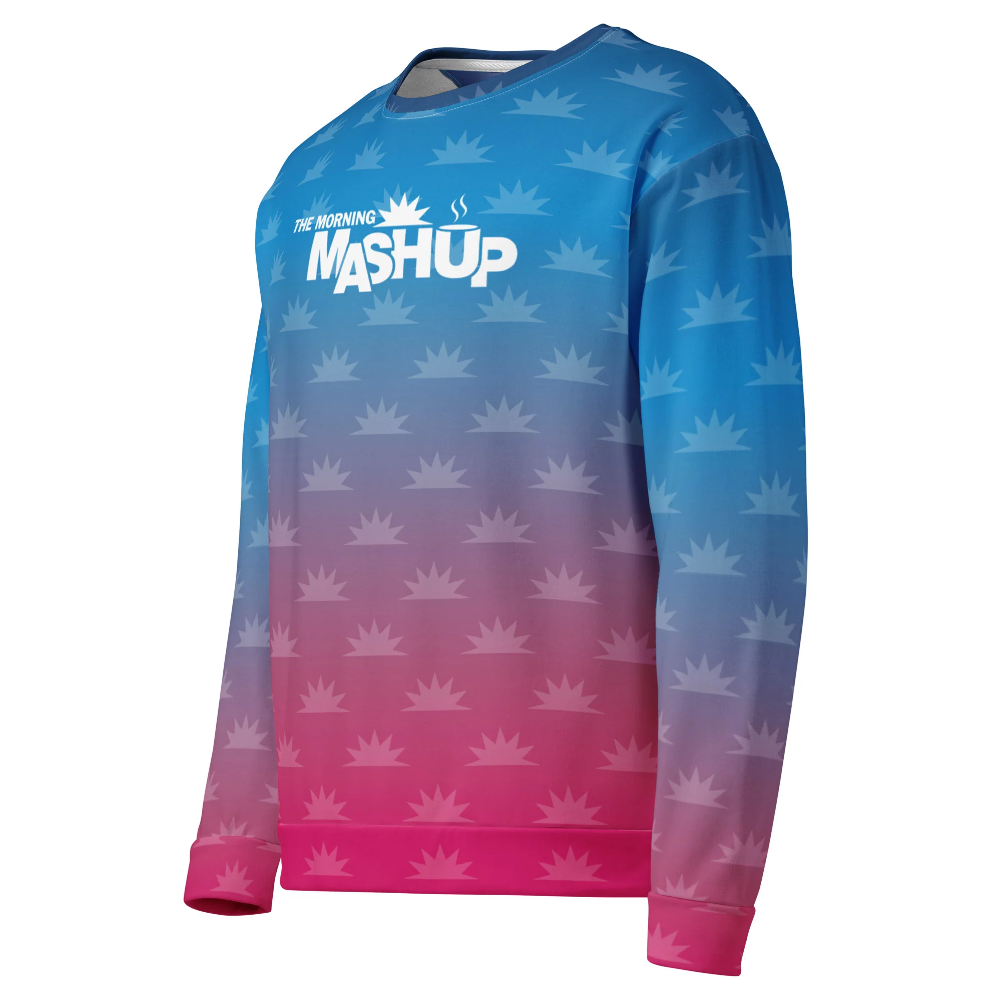 Morning Mash Up: Pink Ombre Sweatshirt - Image 3