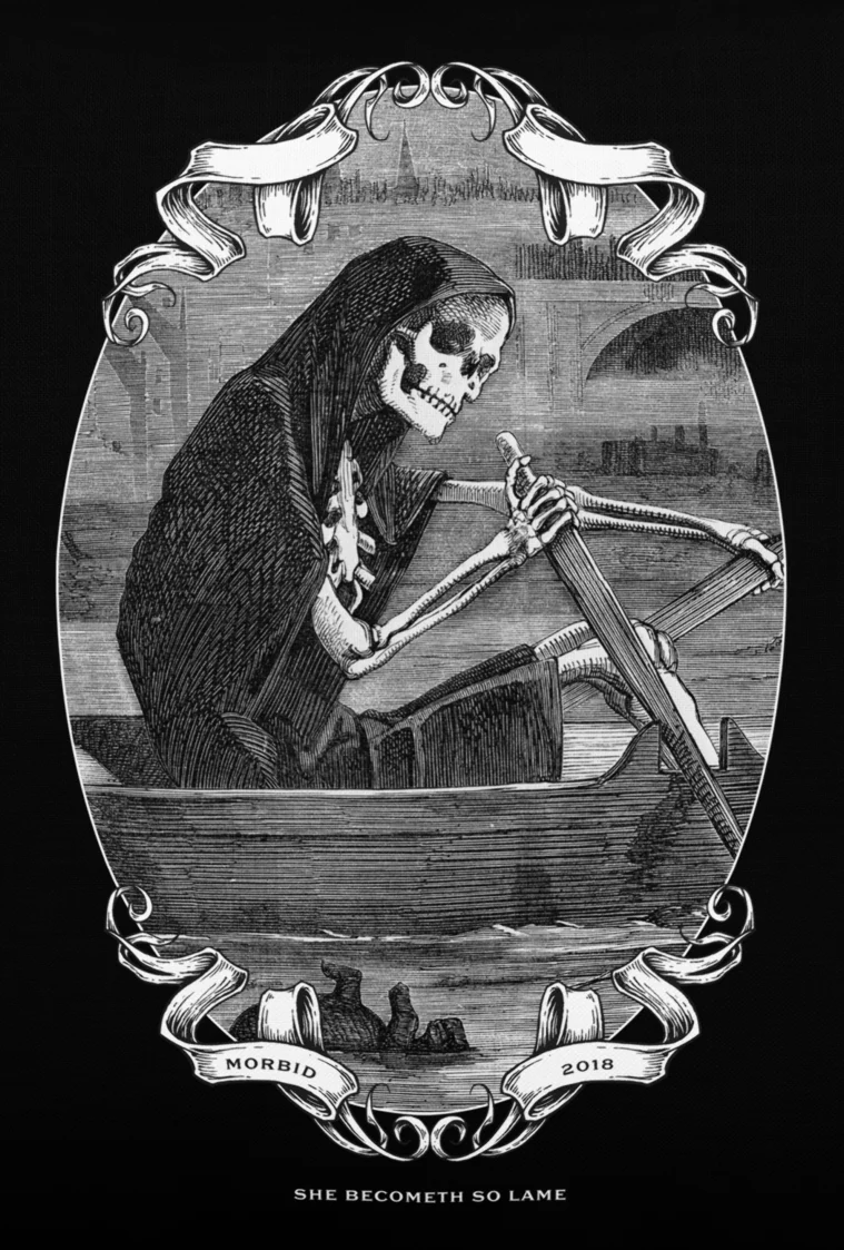 Morbid: Becometh Pillow - Black - Image 2