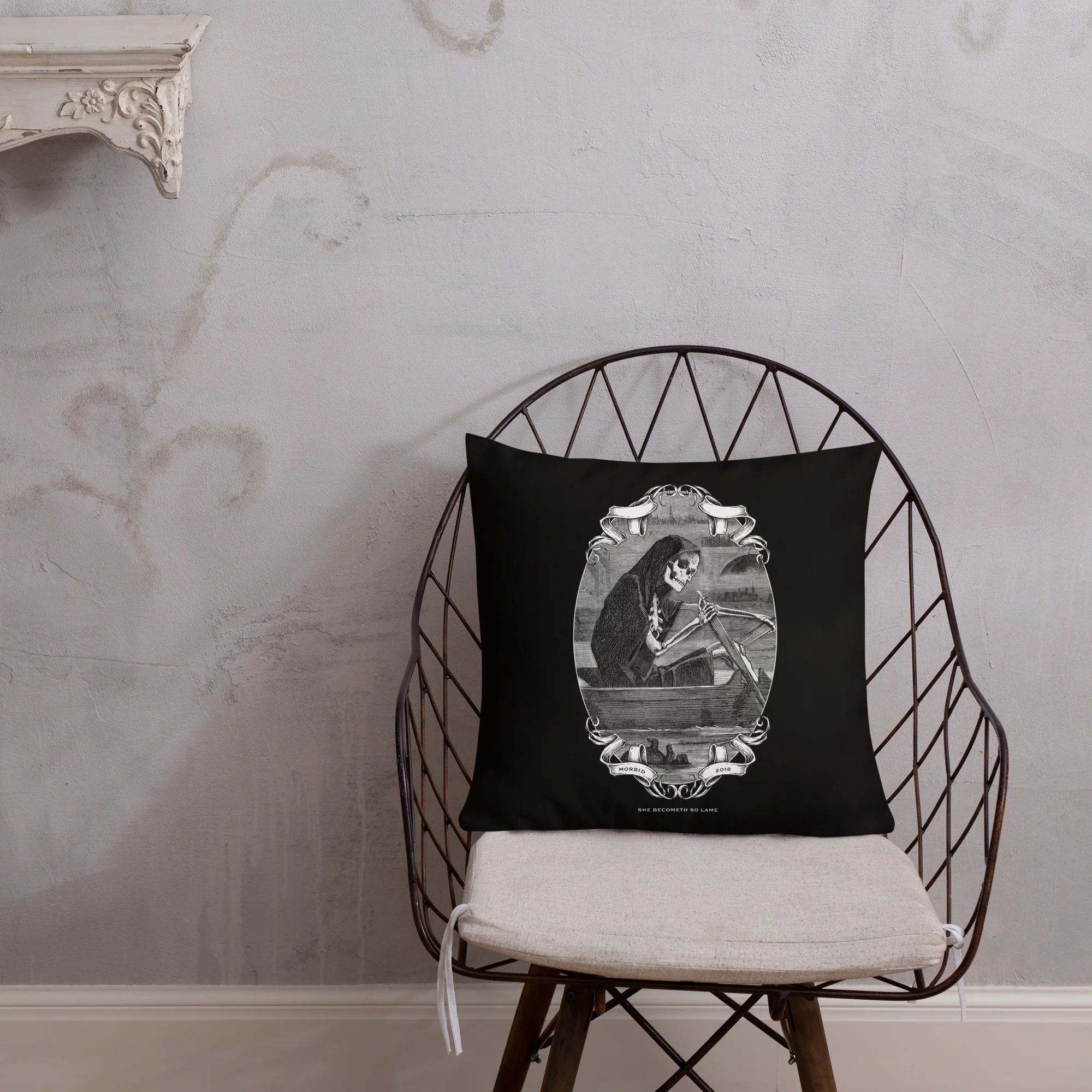 Morbid: Becometh Pillow - Black - Image 3