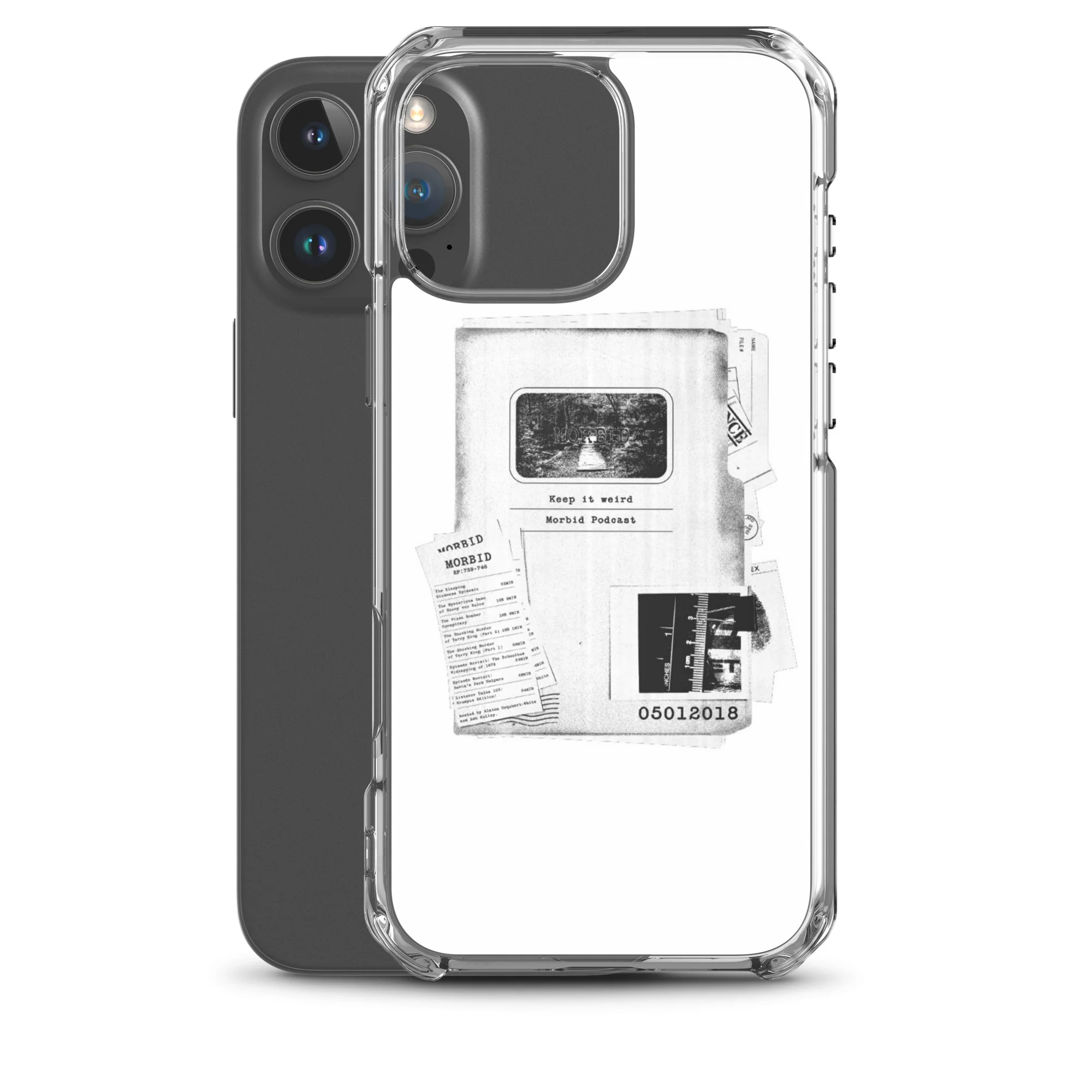 Morbid: Signature MagSafe® Clear iPhone® Case - Image 3