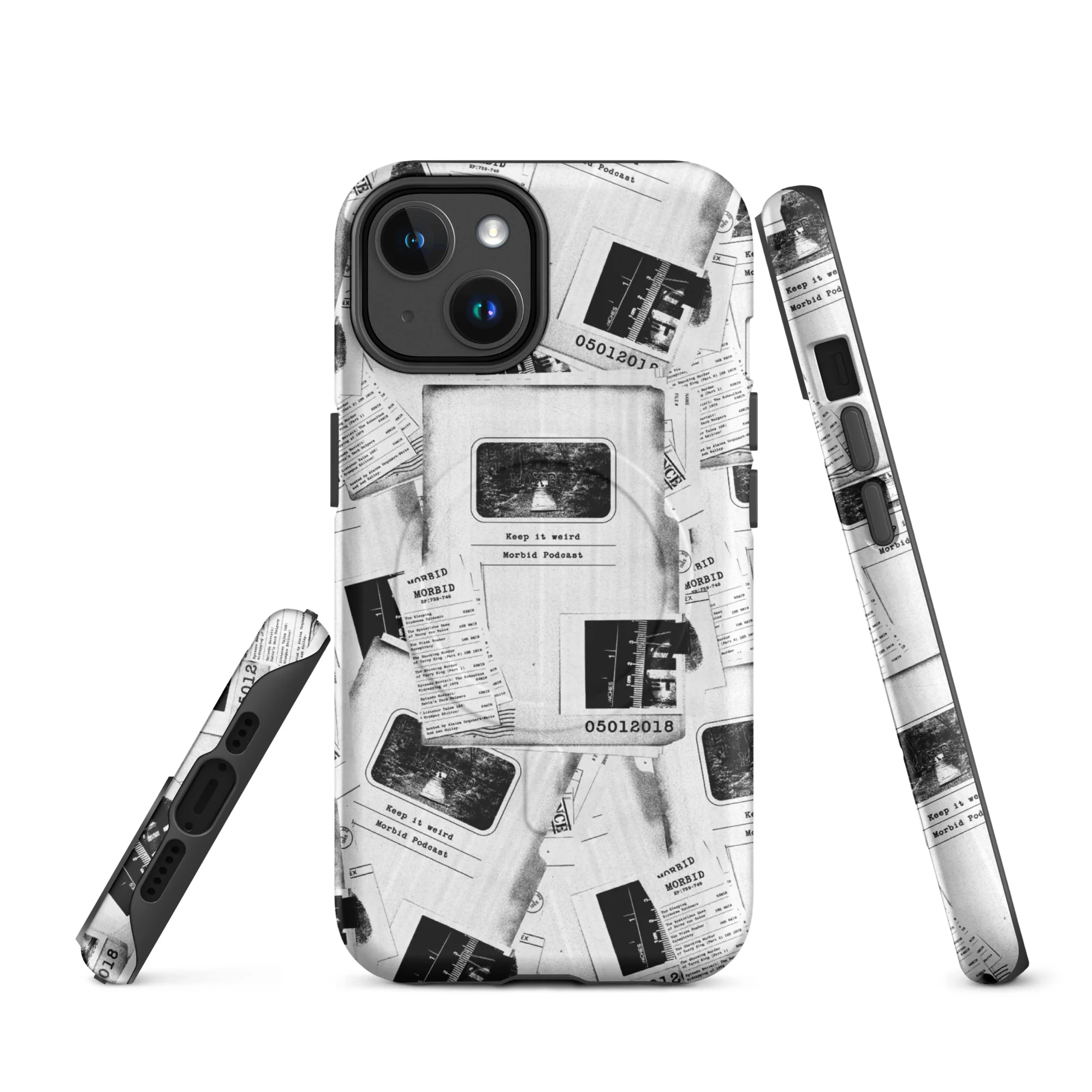 Morbid: Pattern MagSafe® iPhone® Tough Case - Image 3