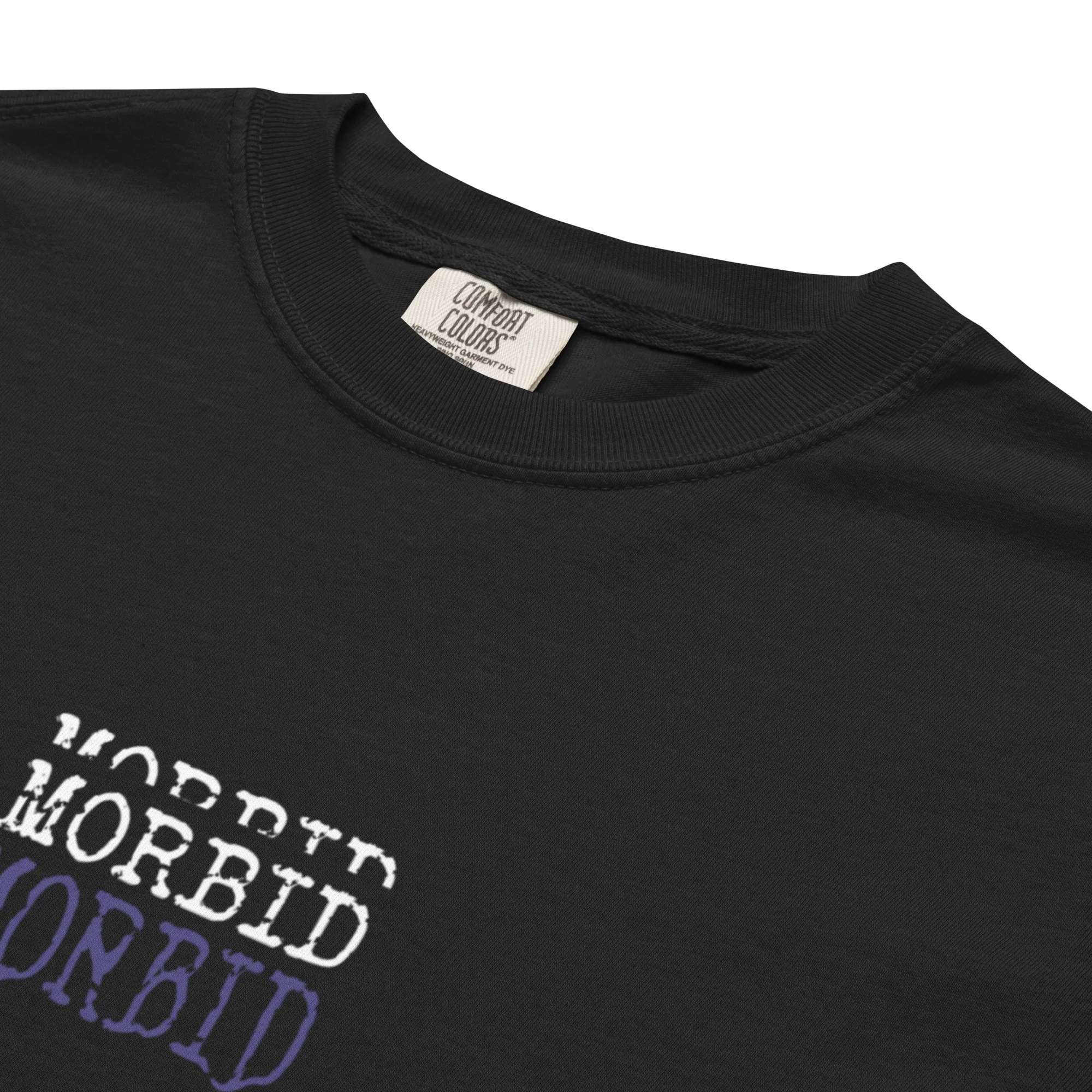 Morbid: Thrice Aubergine T-shirt - Image 3