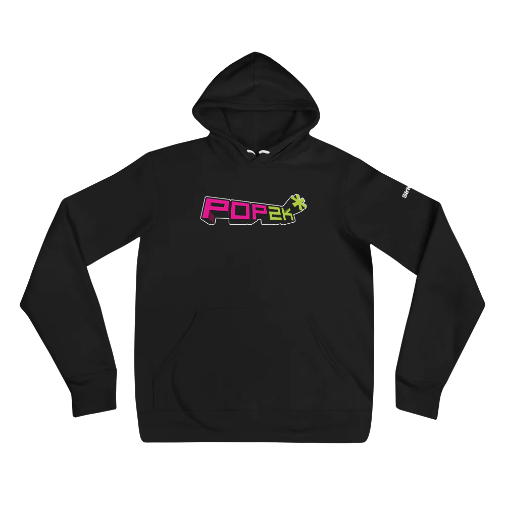 Pop 2k: Hoodie (Black) - Image 2