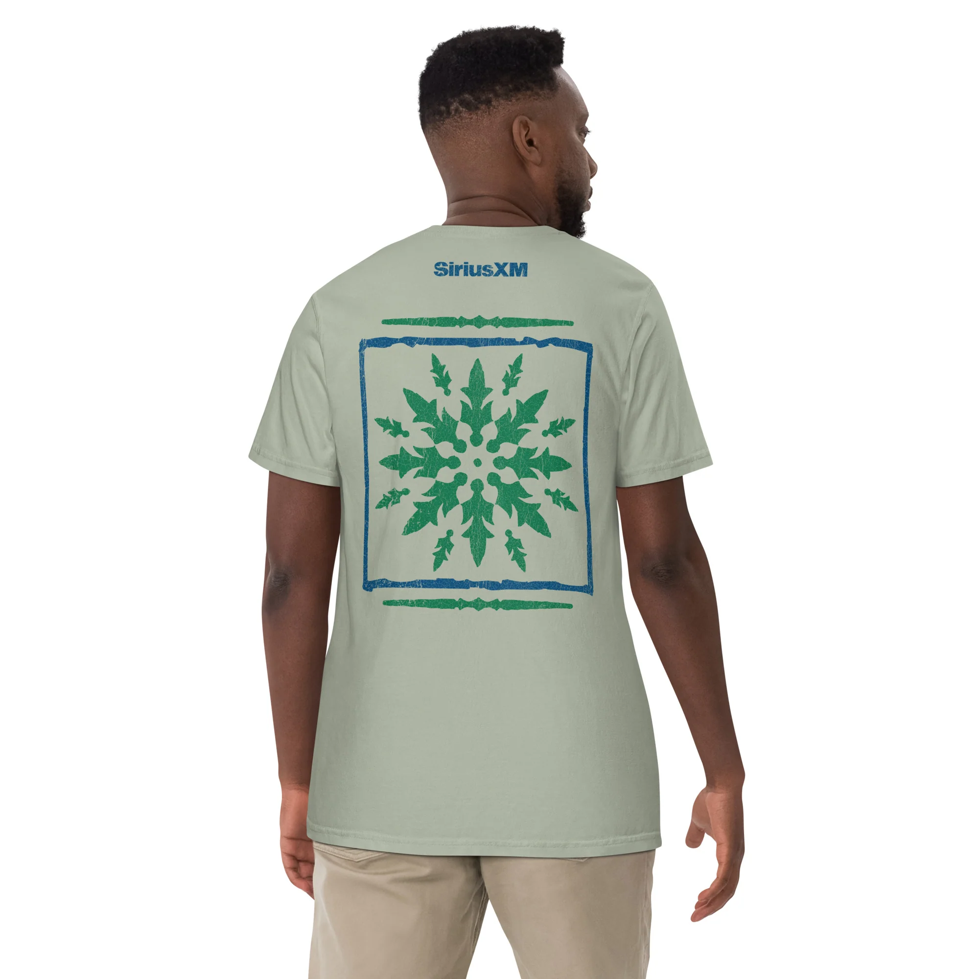 Prime Country: Green Heavyweight T-shirt - Image 4
