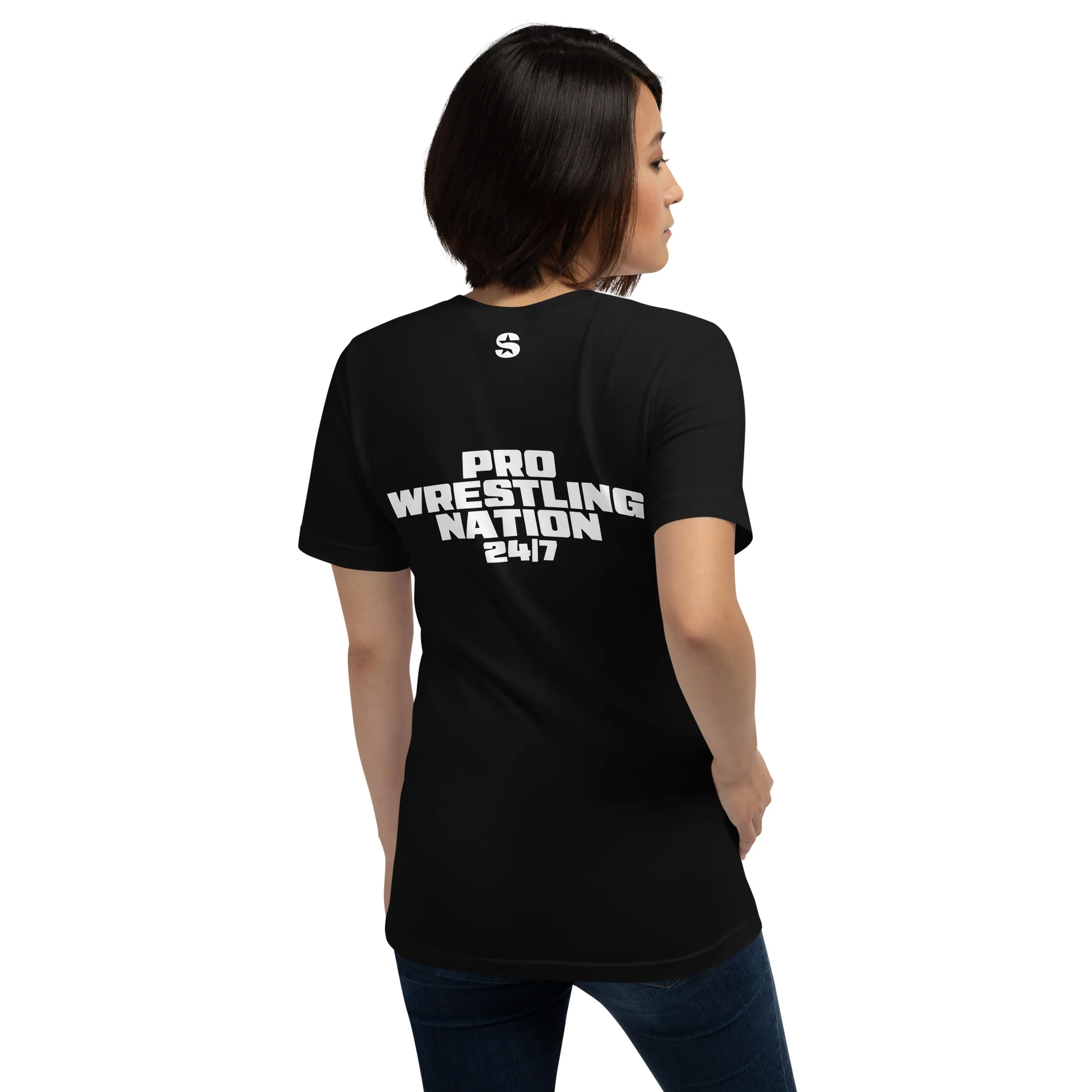 Pro Wrestling Nation 24/7: Neon Light T-shirt - Image 3