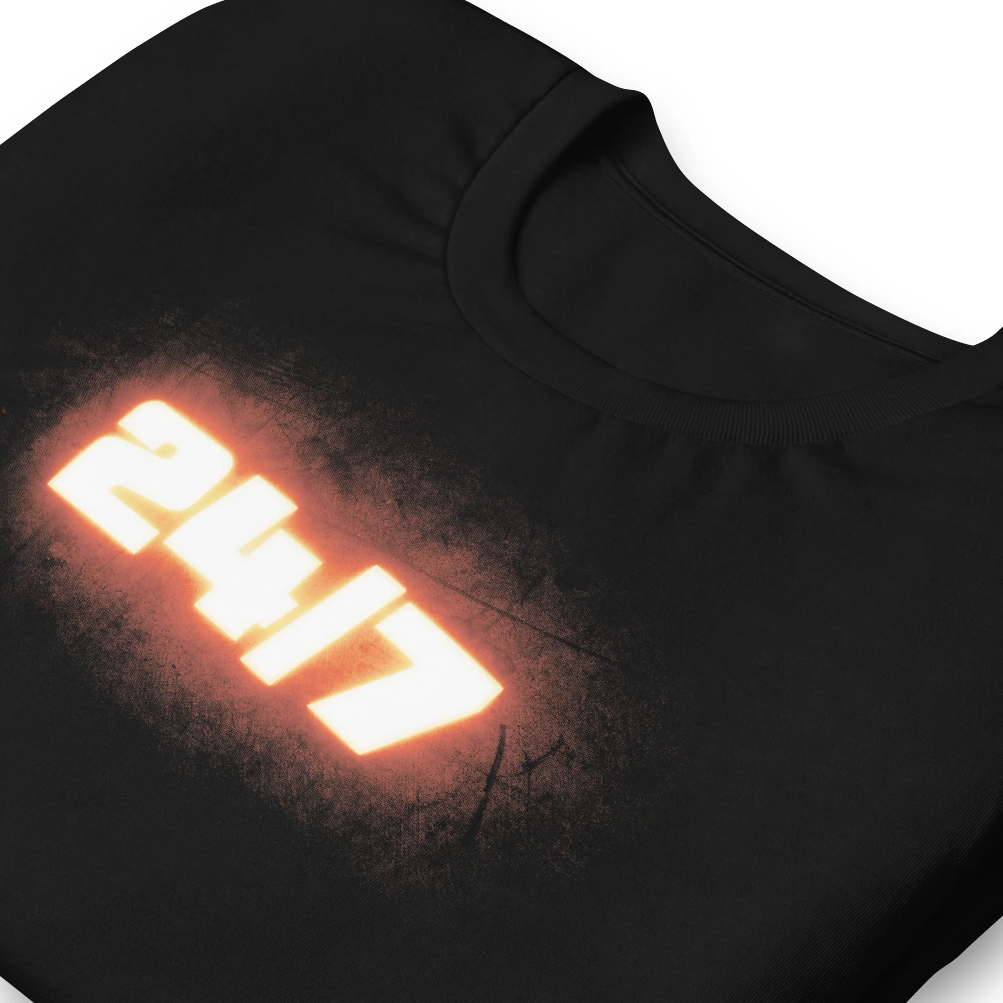 Pro Wrestling Nation 24/7: Neon Light T-shirt - Image 4