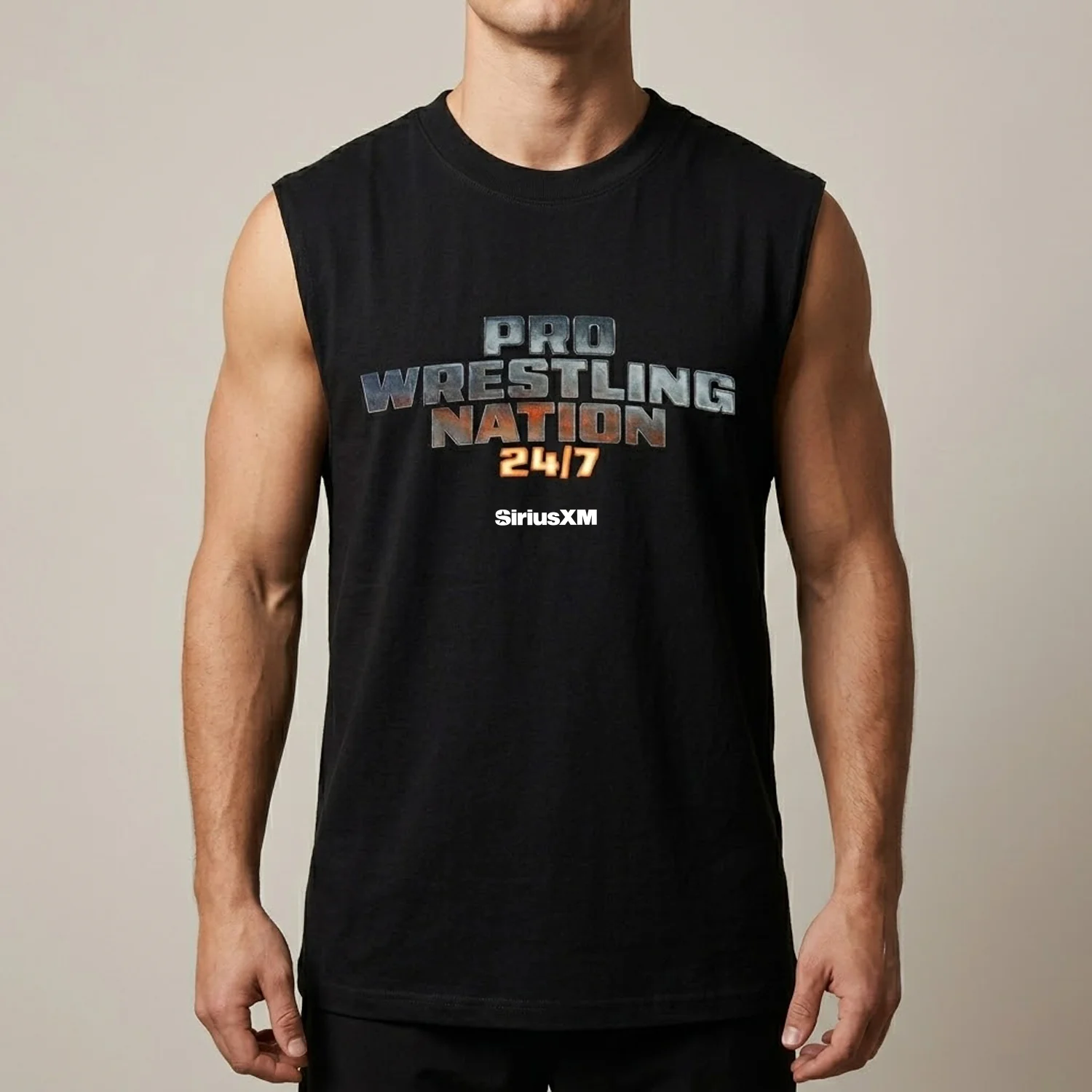 Pro Wrestling Nation 24/7: Vegas Muscle Tee - Image 3