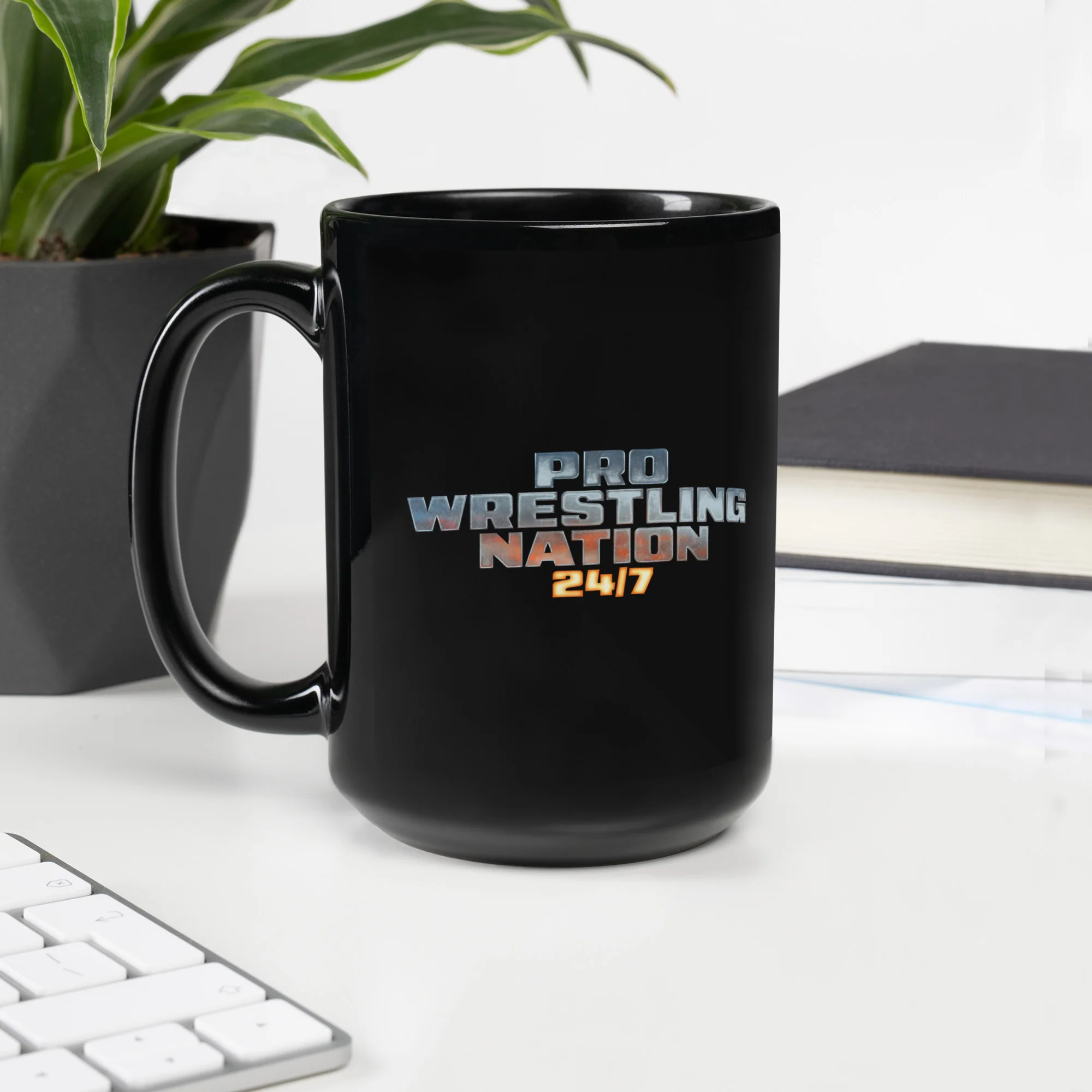 Pro Wrestling Nation: Black Mug - Image 3