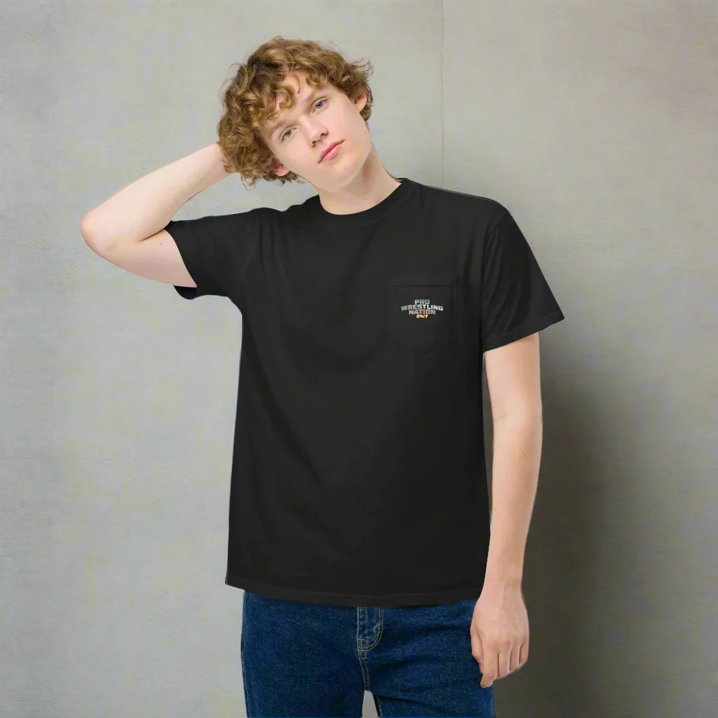 Pro Wrestling Nation: Heavyweight Pocket T-shirt - Image 4