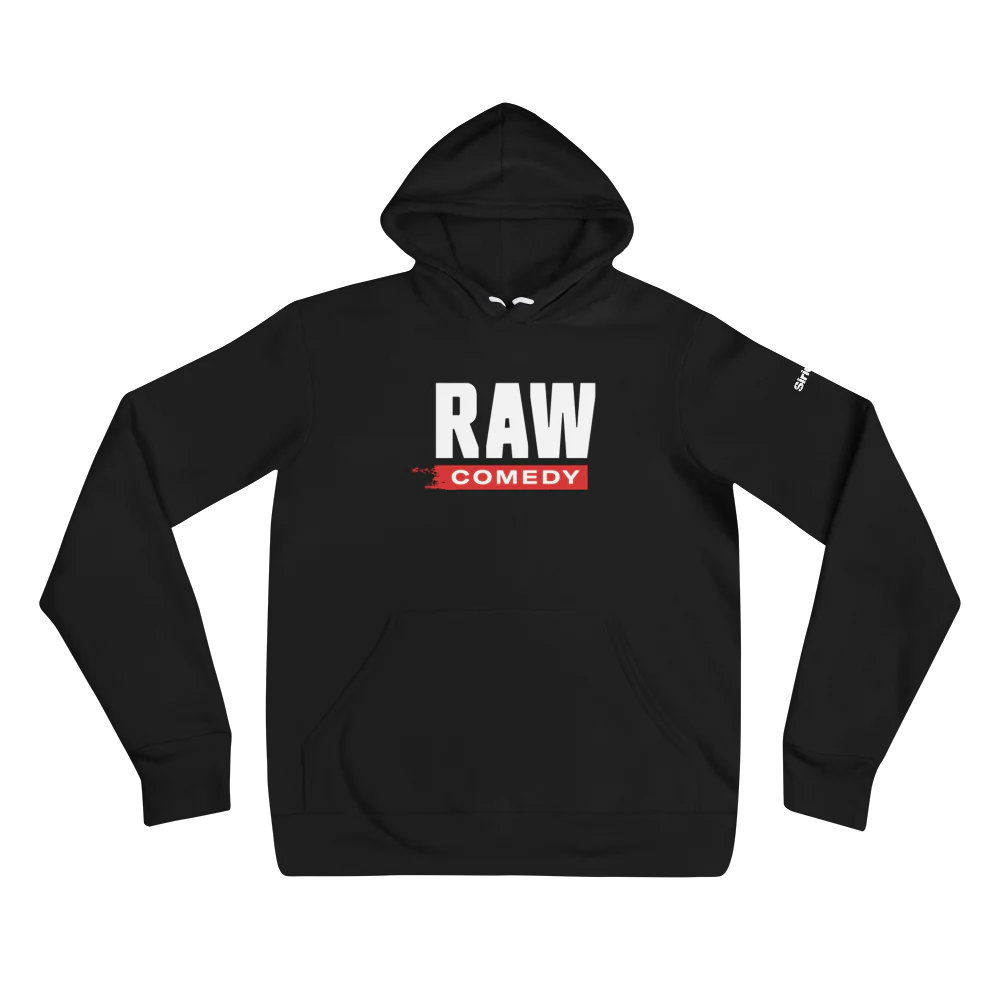 Raw Comedy: Hoodie (Black) - Image 2
