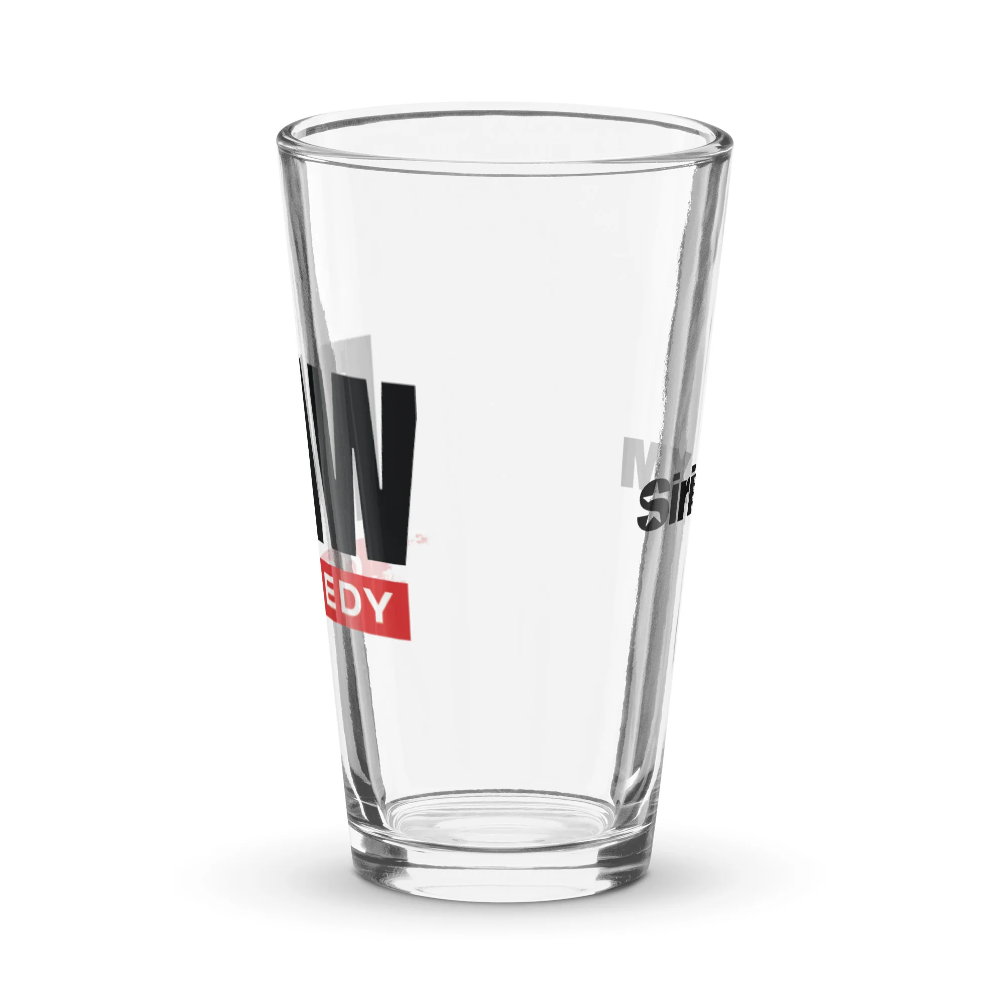 Raw Comedy: Pint Glass - Image 3