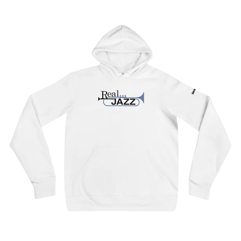 Real Jazz: Hoodie (White) - Image 2