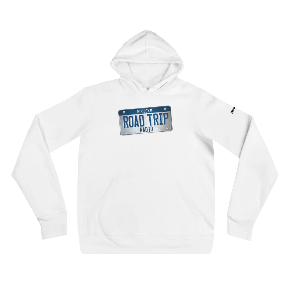 Road Trip Radio: Hoodie (White) - Image 2