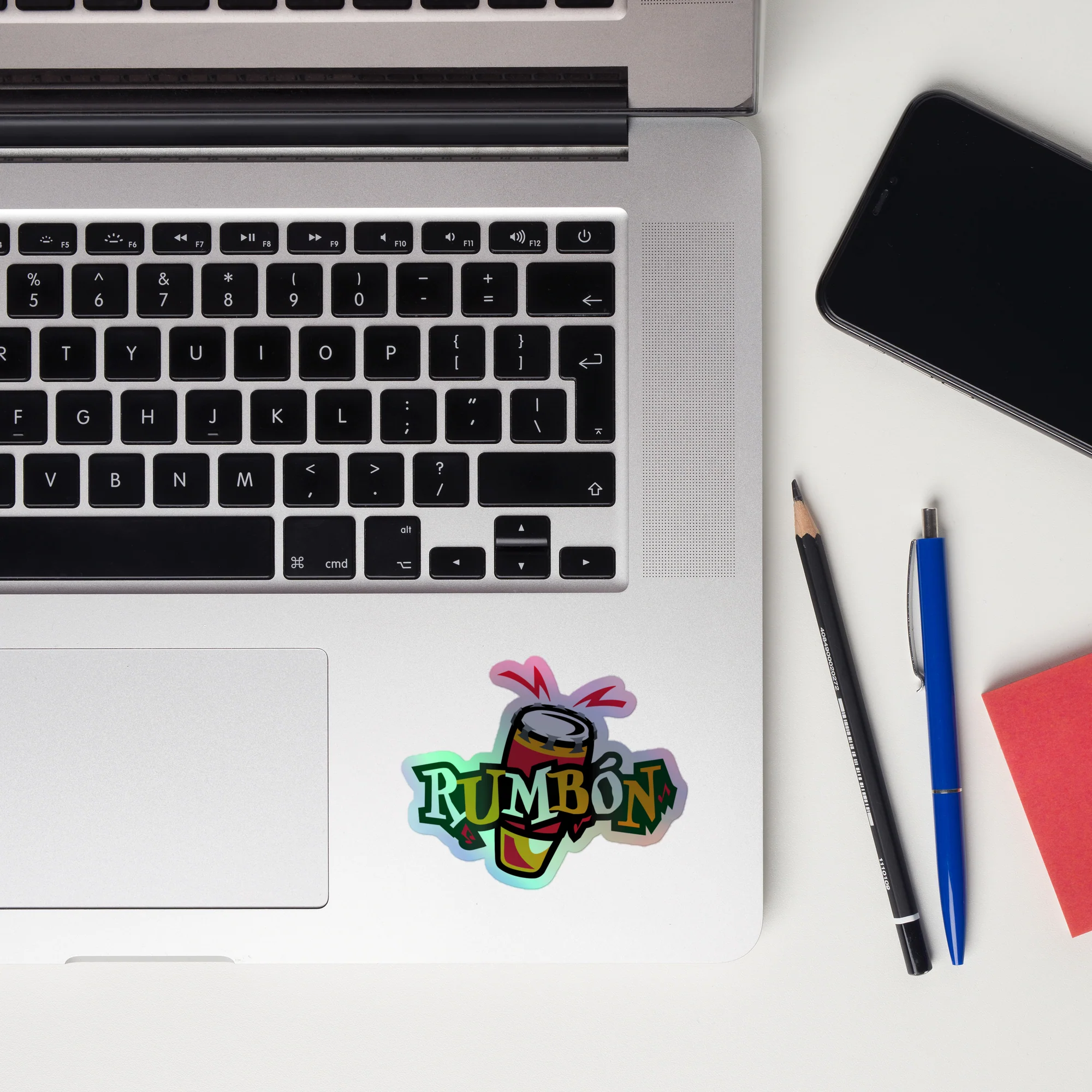Rumbón: Holographic Sticker - Image 2