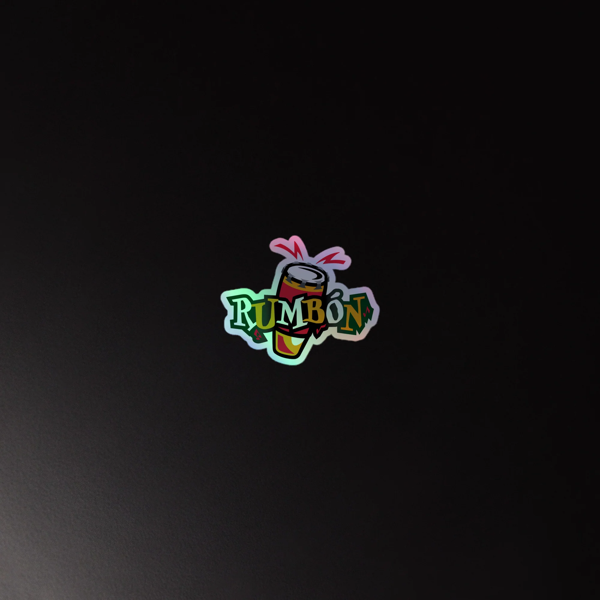 Rumbón: Holographic Sticker - Image 4