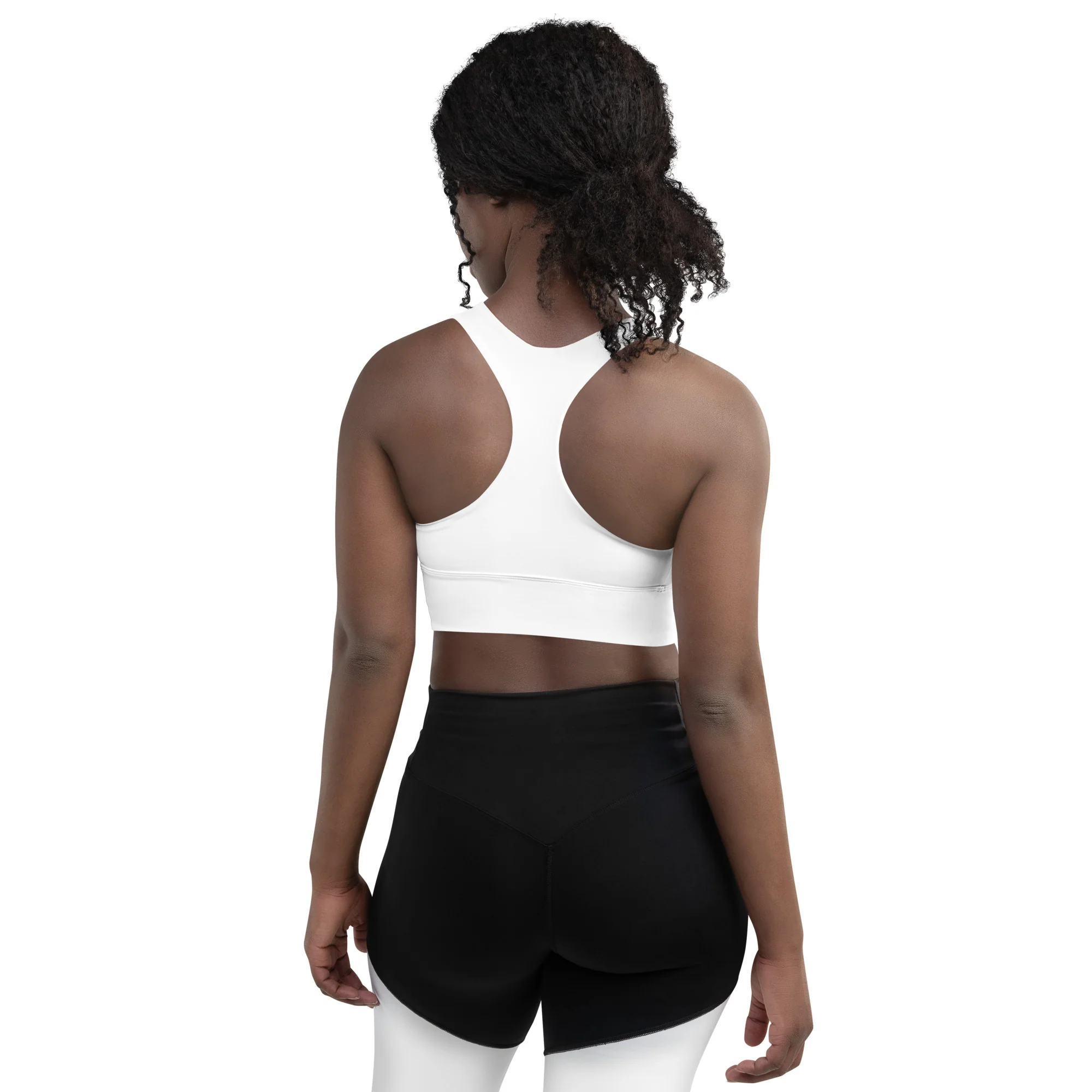 Staying Alive: Longline Sports Bra - Image 3
