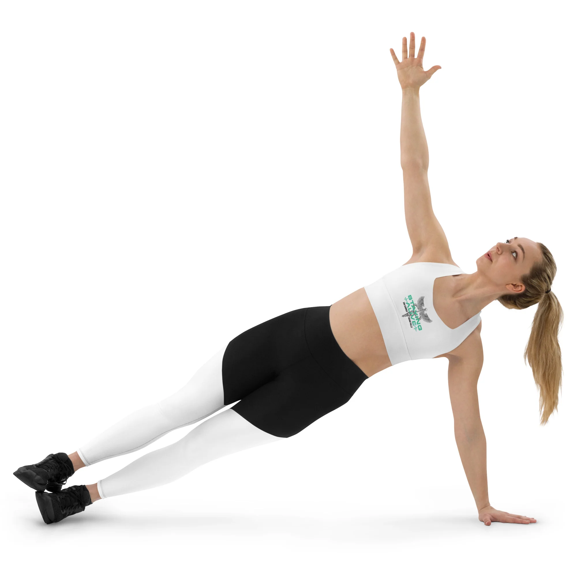 Staying Alive: Longline Sports Bra - Image 6