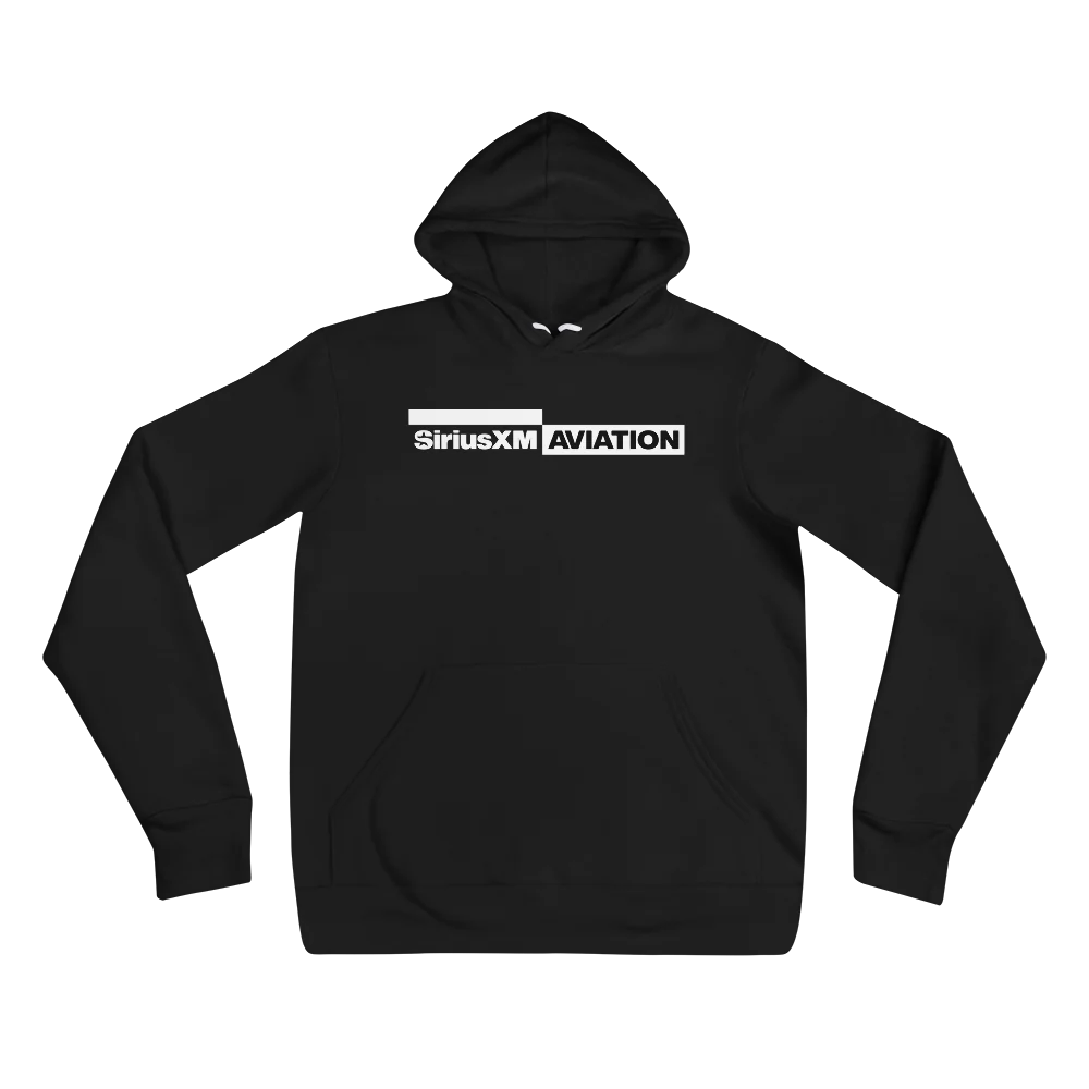 SiriusXM Aviation: Black Hoodie - Image 2