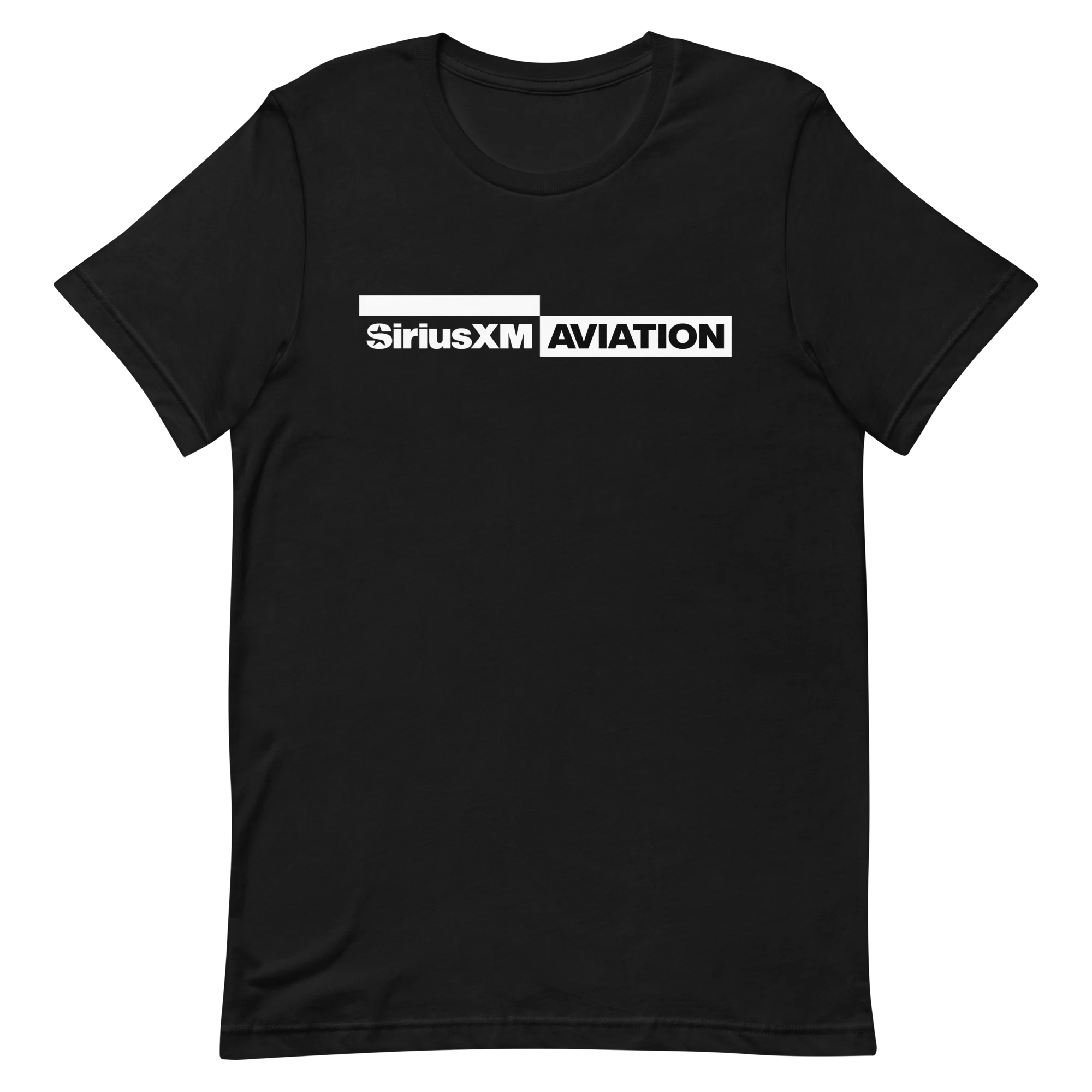 SiriusXM Aviation: Black T-shirt - Image 2