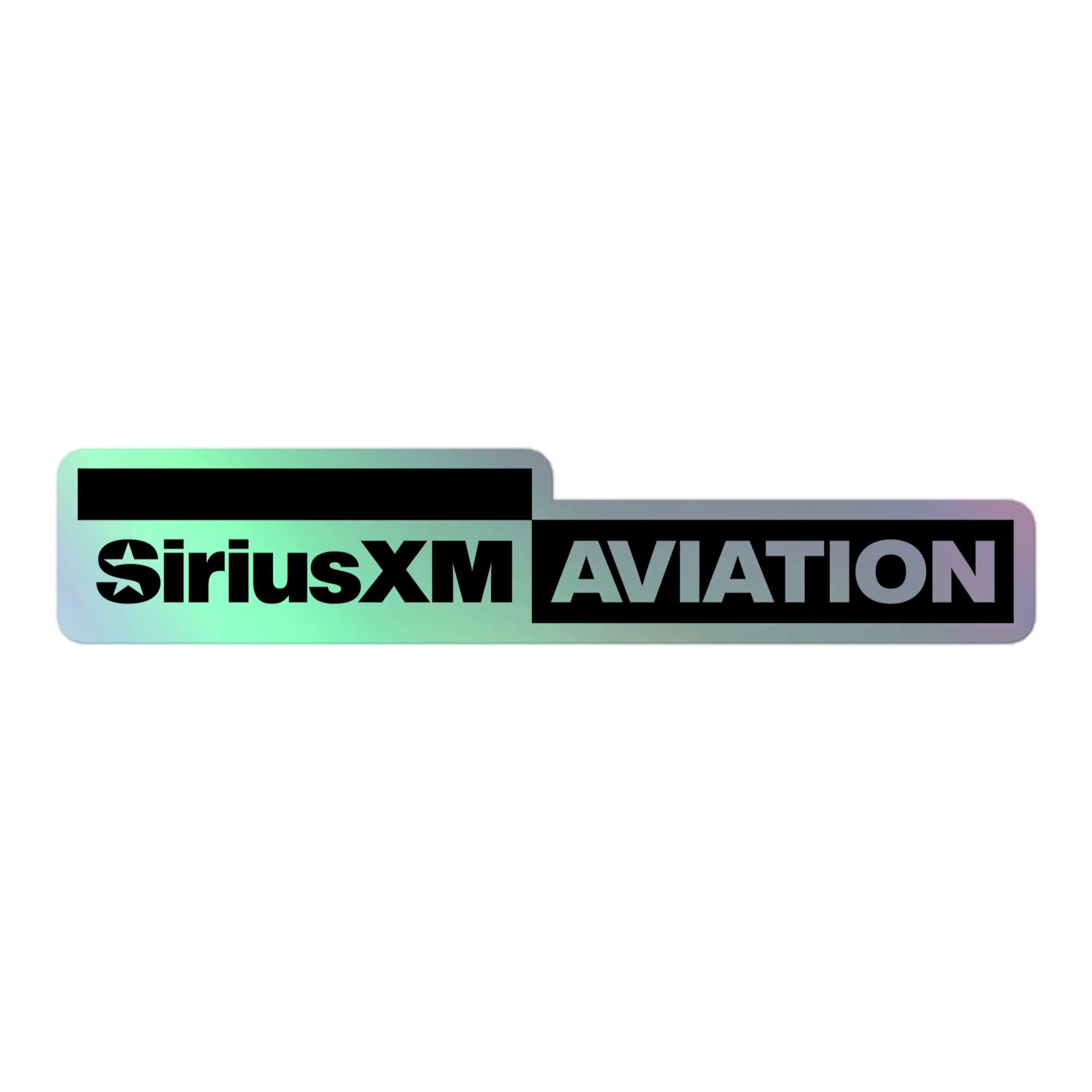 SiriusXM Aviation: Holographic Sticker - Image 3