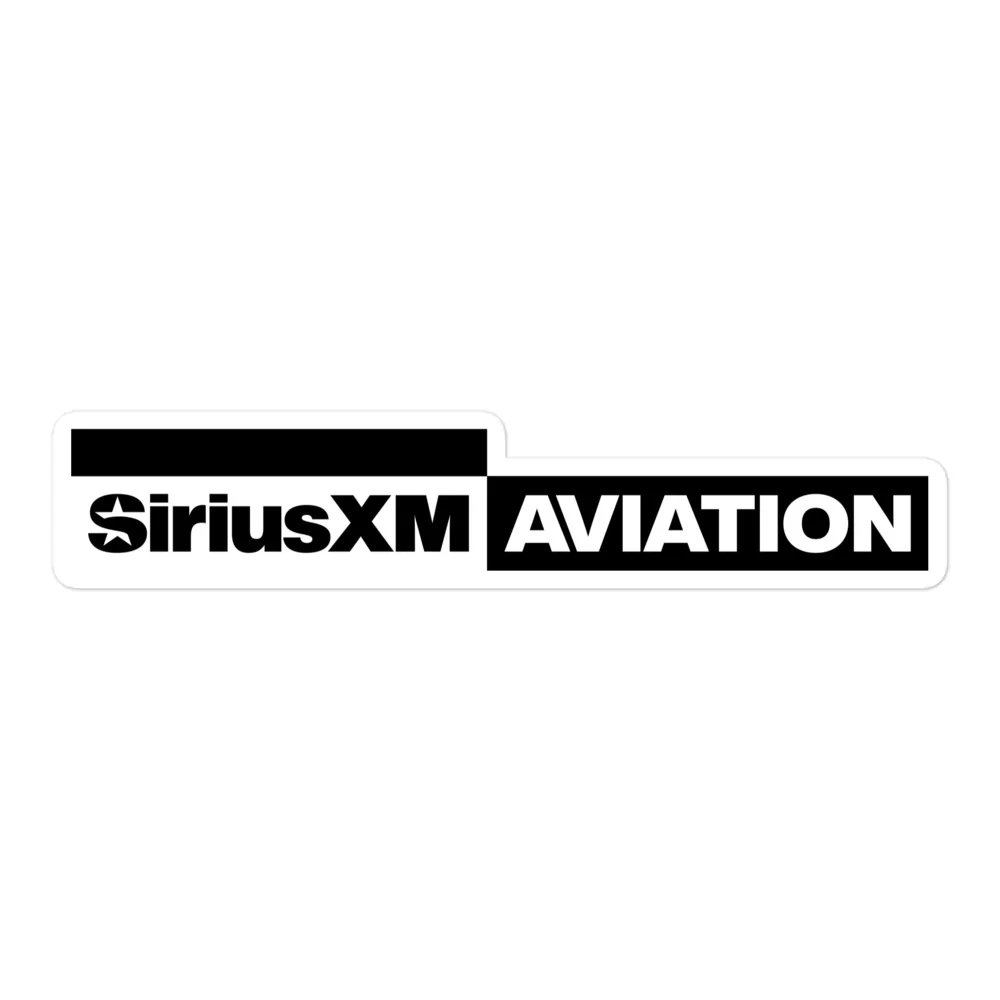 SiriusXM Aviation: Sticker - Image 3