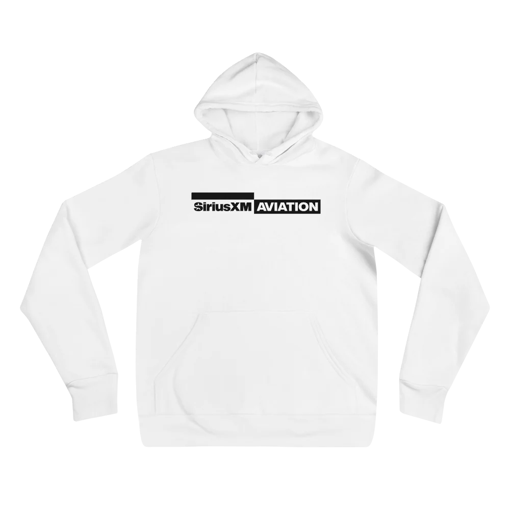 SiriusXM Aviation: White Hoodie - Image 2