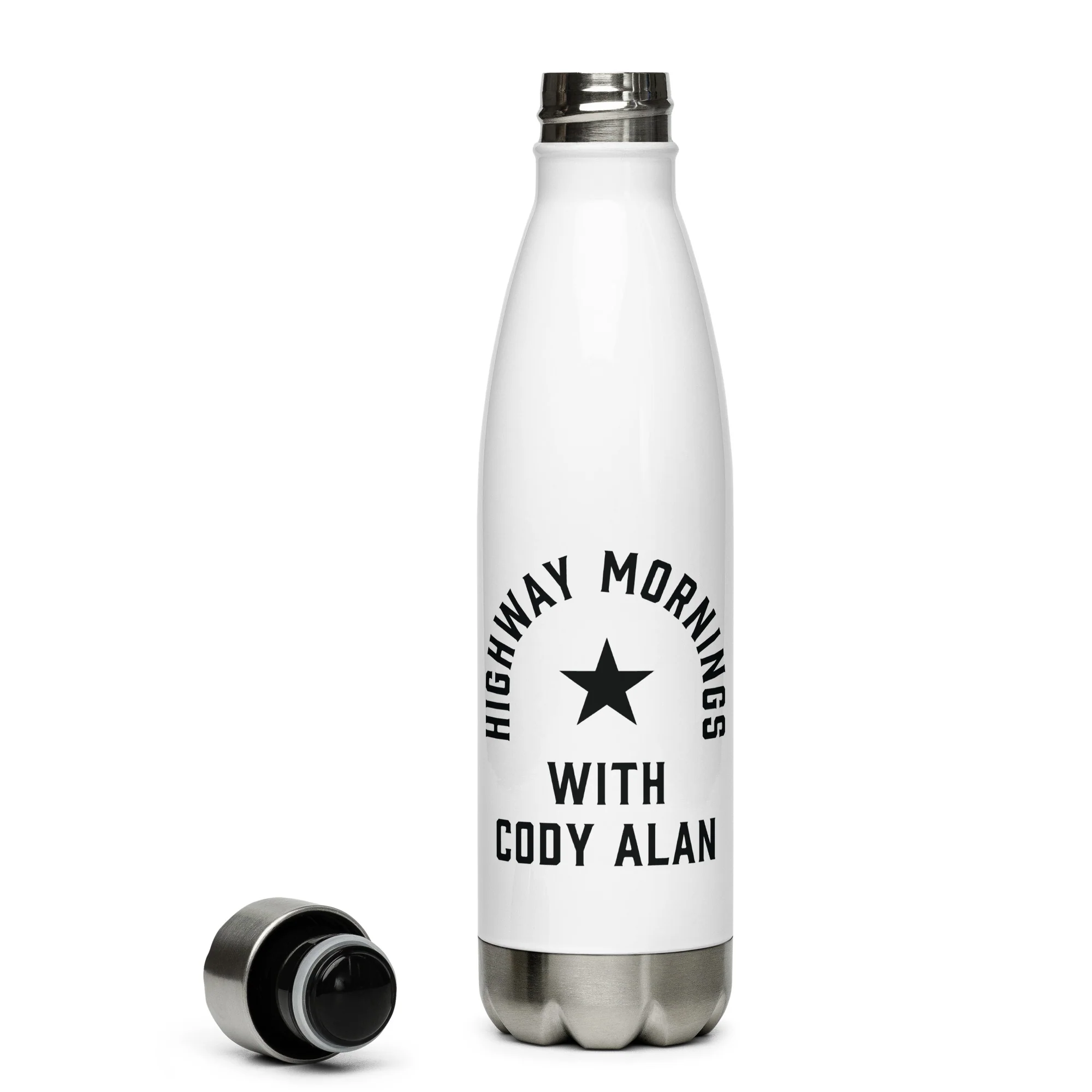 Highway Mornings with Cody Alan: Starry Stainless Bottle - Image 2