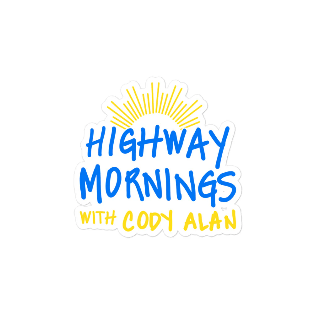 Highway Mornings with Cody Alan: Sunny Sticker - Image 2